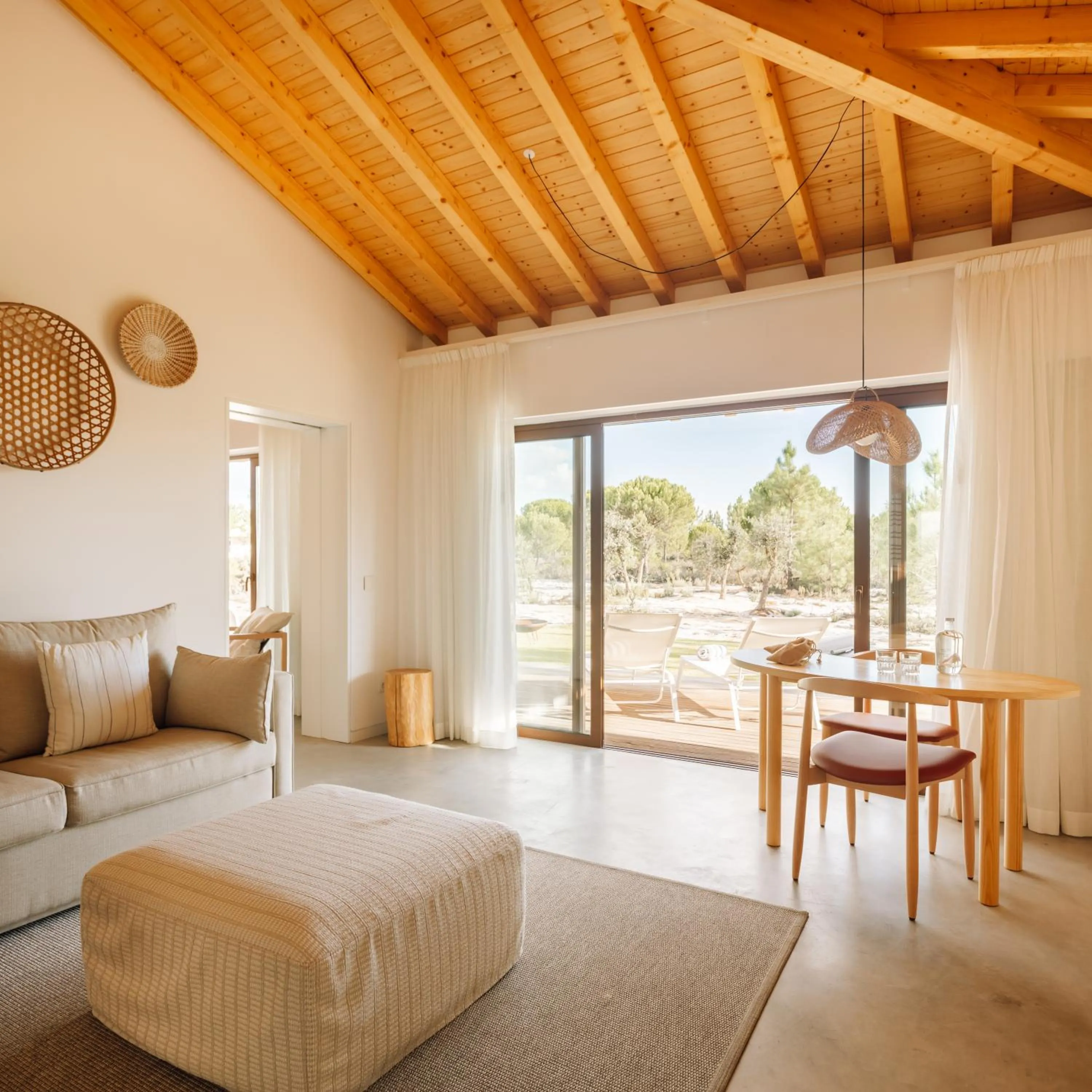 Living room, Bed in Spatia Comporta
