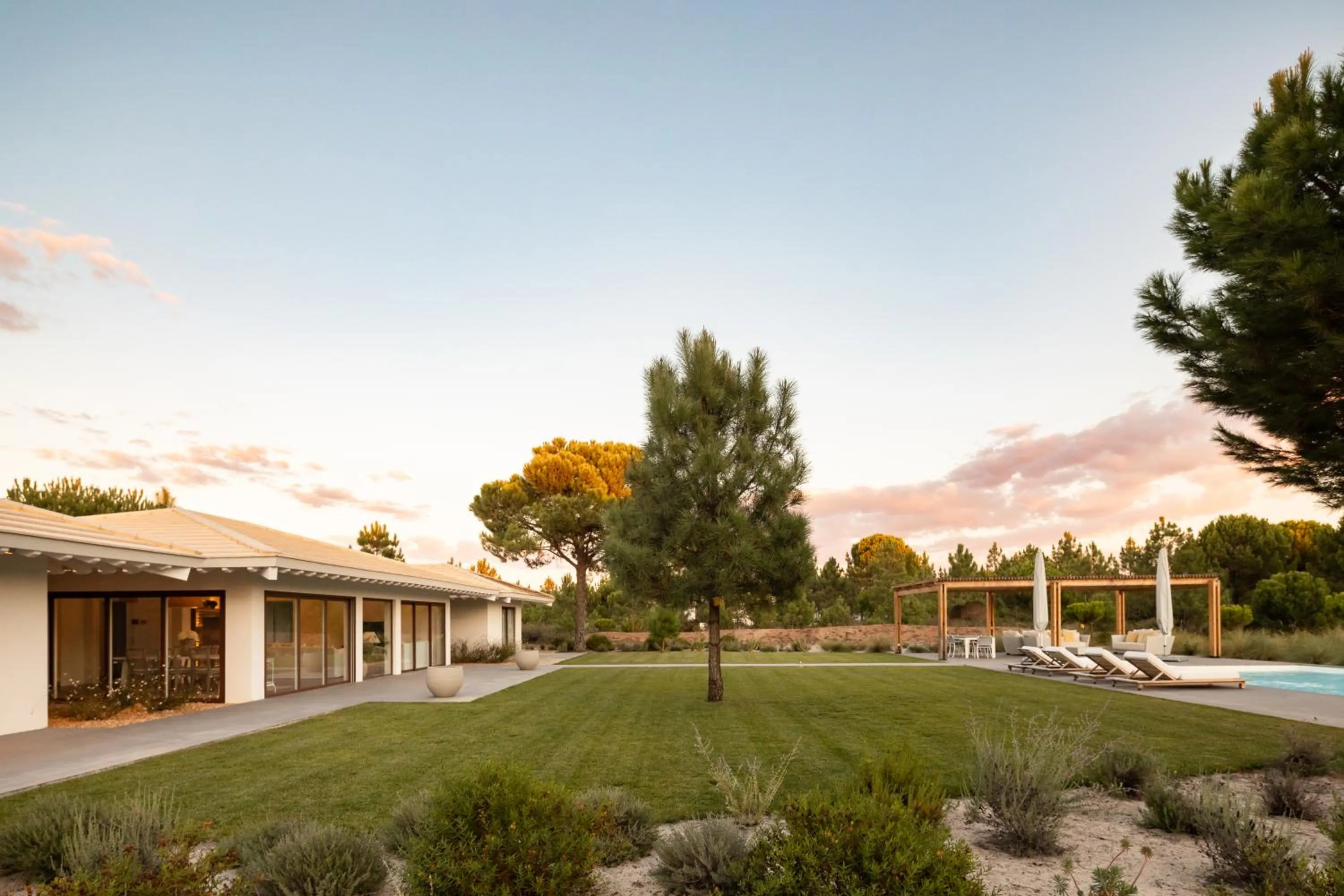 Garden view in Spatia Comporta