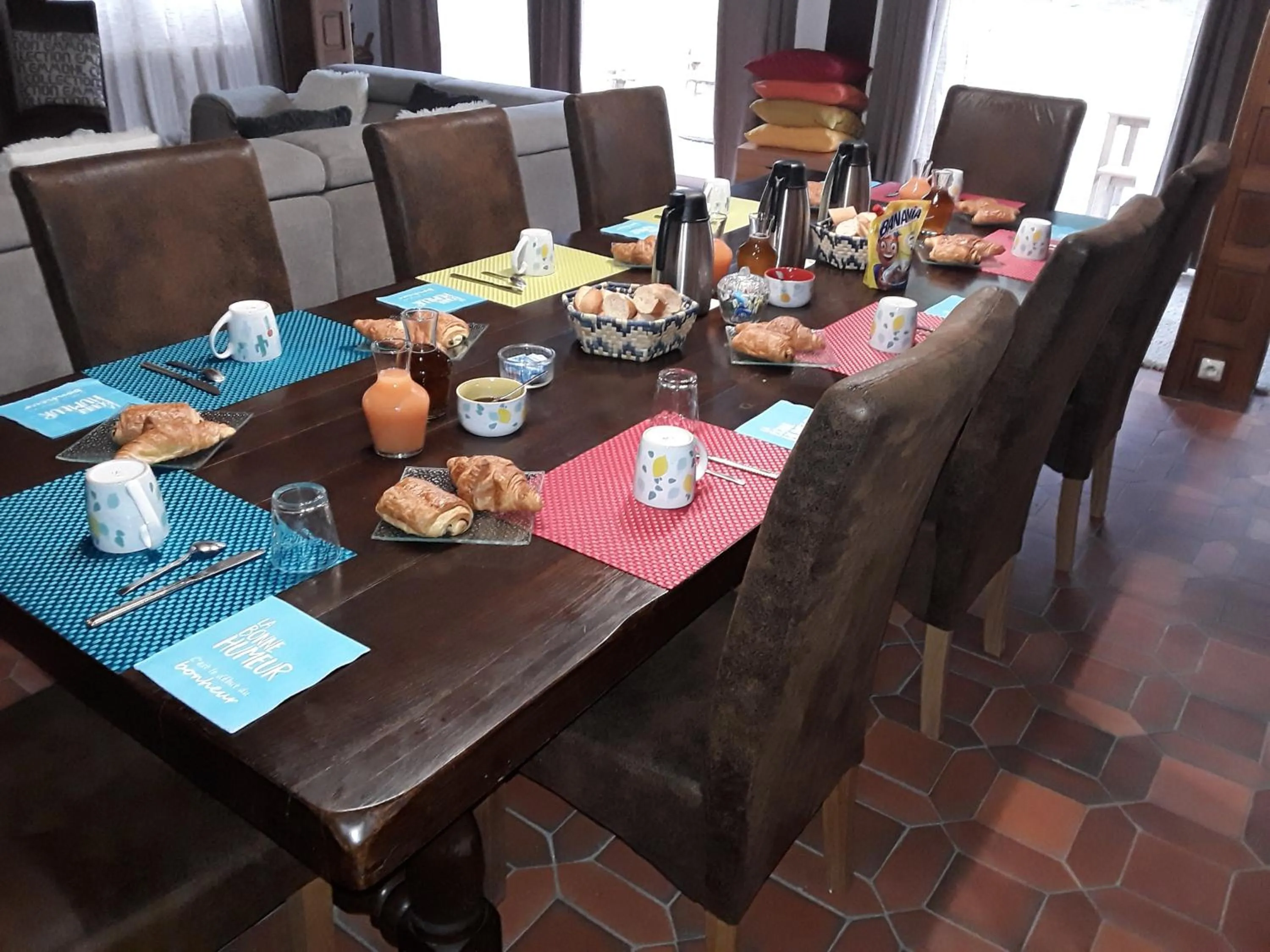 Continental breakfast in maison d'hôtes labastide
