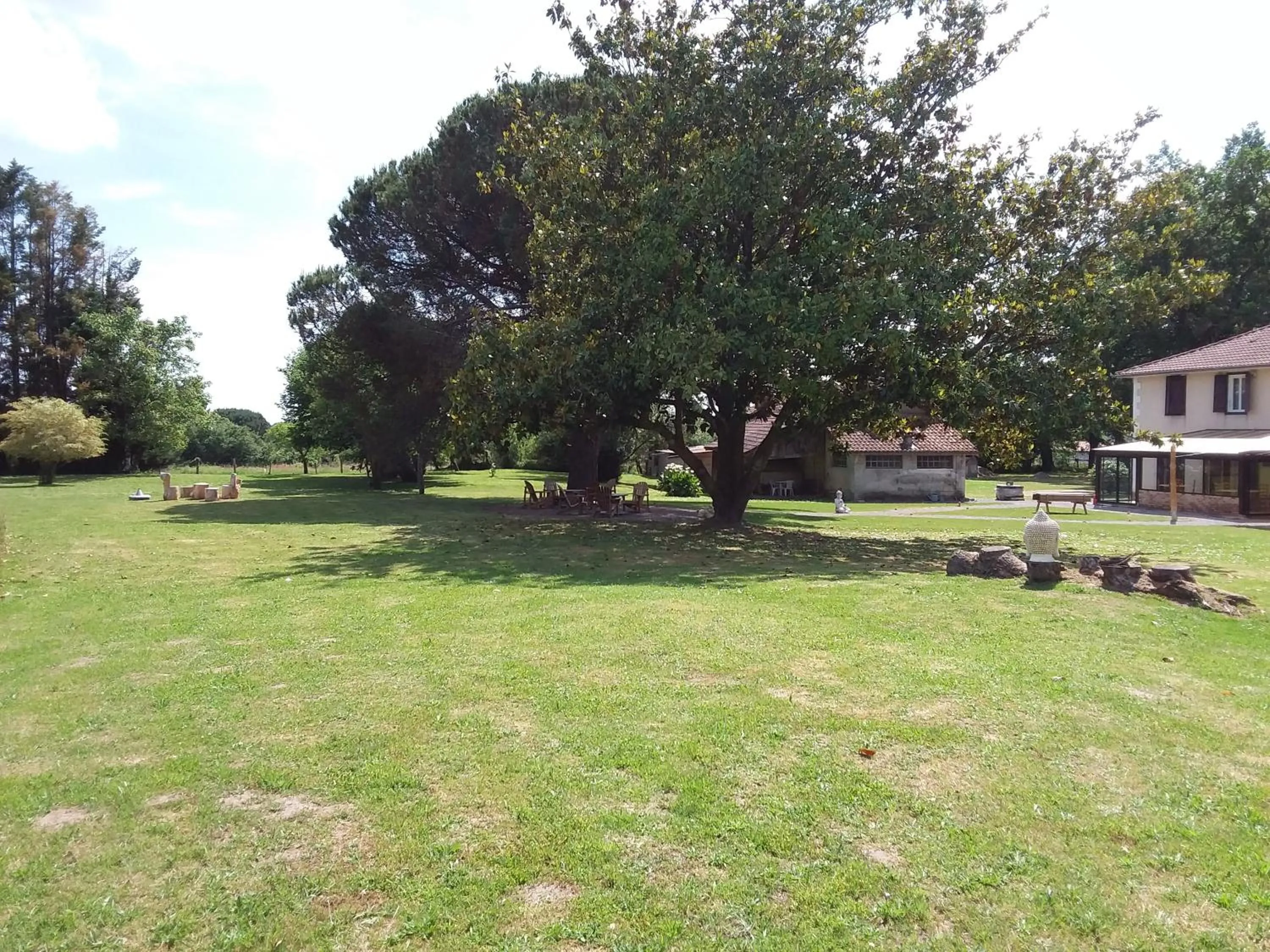 Garden in maison d'hôtes labastide