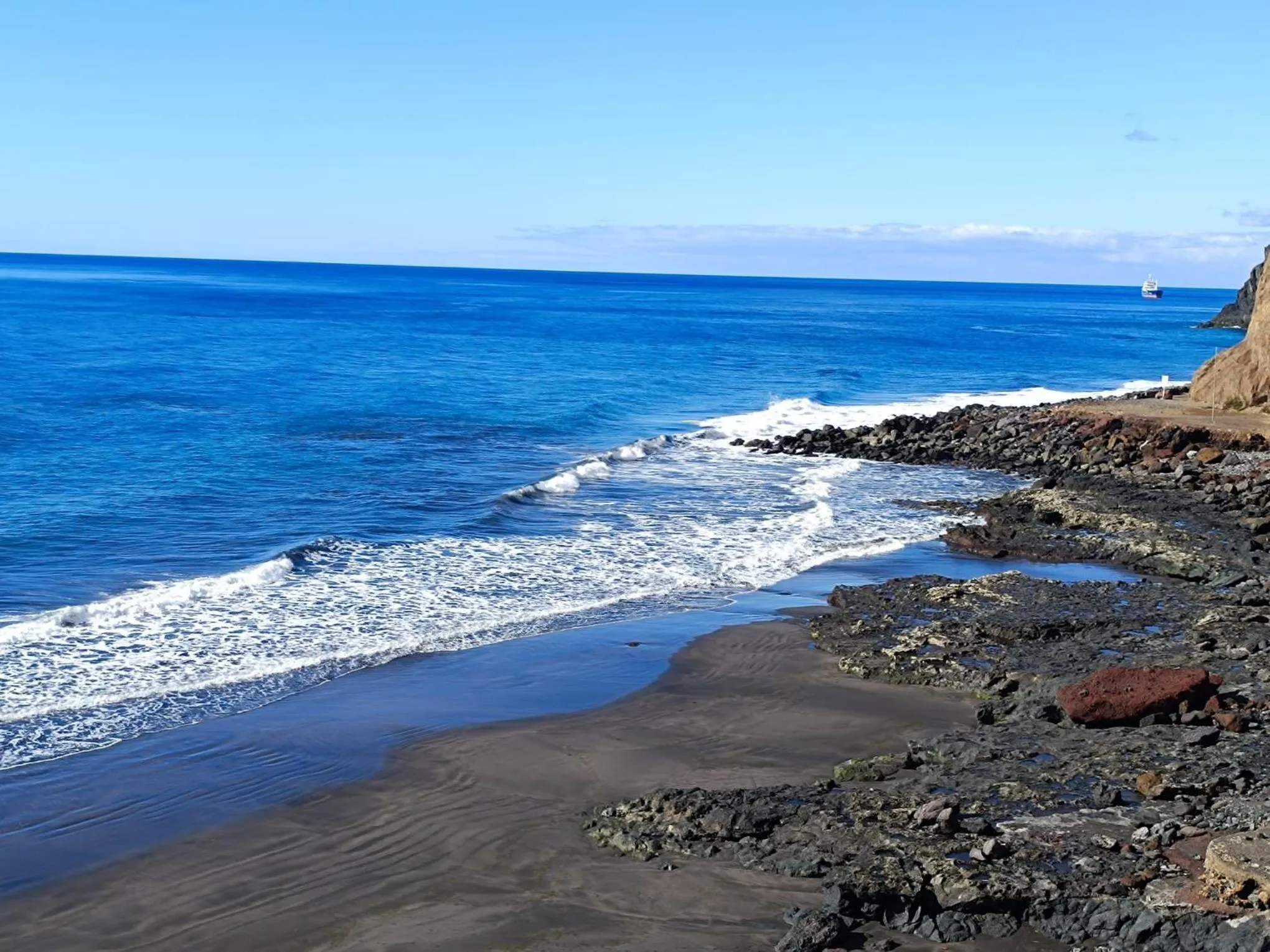 Beach in Seaview Apartment, Playa Chica, Las Gaviotas, Apartamento 311
