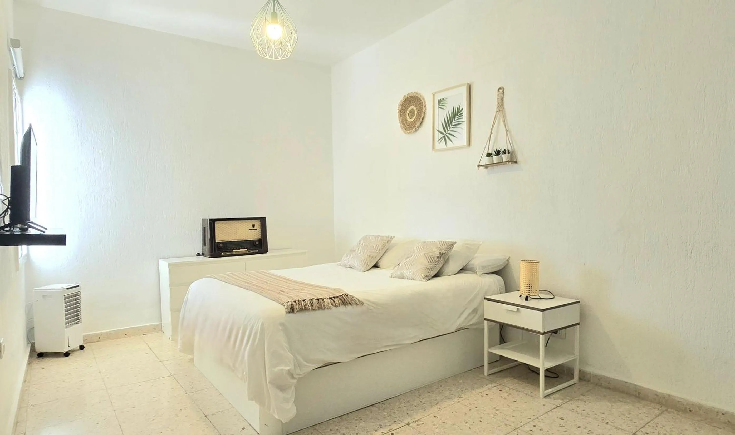 Bed in Seaview Apartment, Playa Chica, Las Gaviotas, Apartamento 311