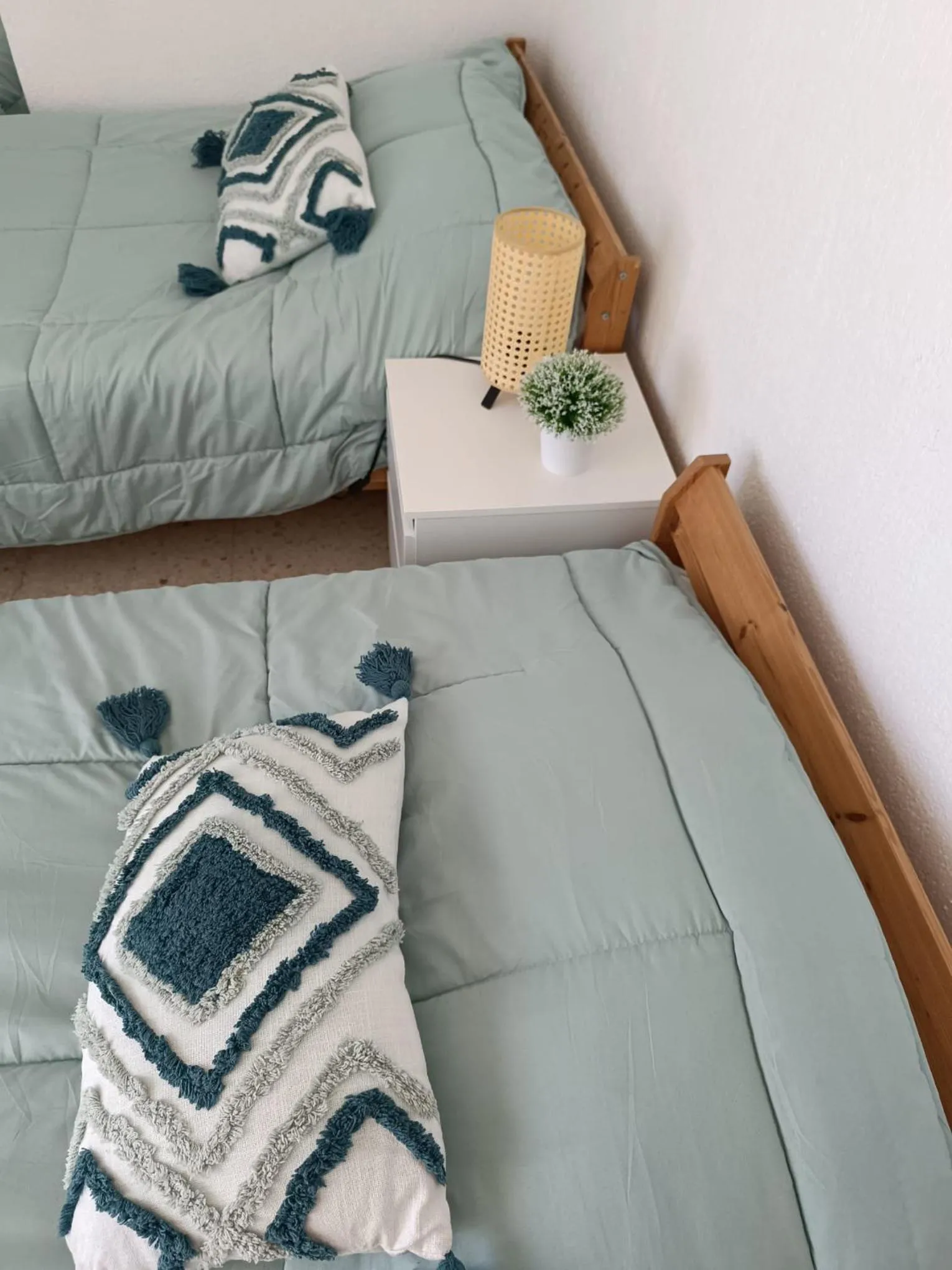 Bed in Seaview Apartment, Playa Chica, Las Gaviotas, Apartamento 311