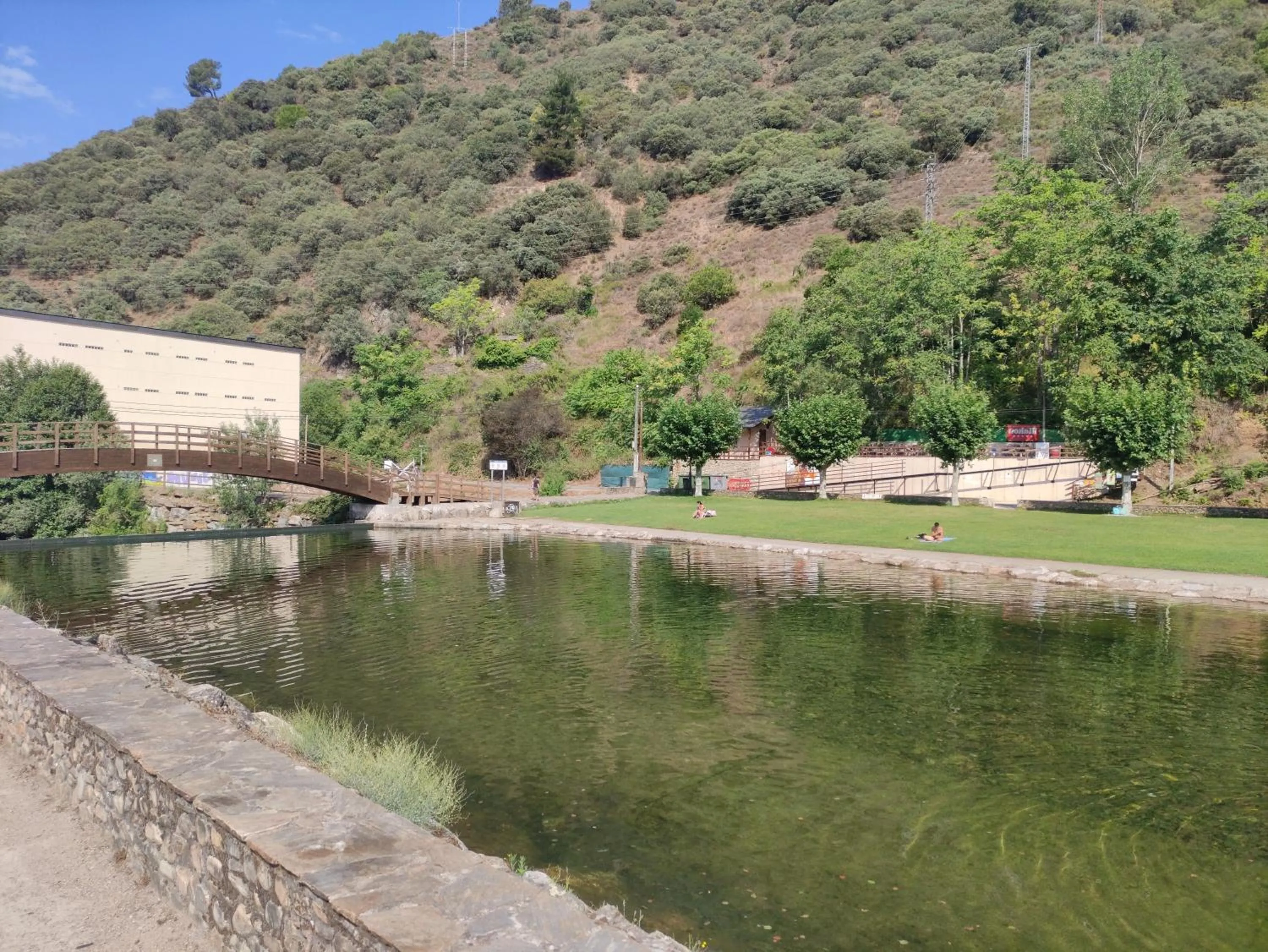 Natural landscape in Hostal Cruce