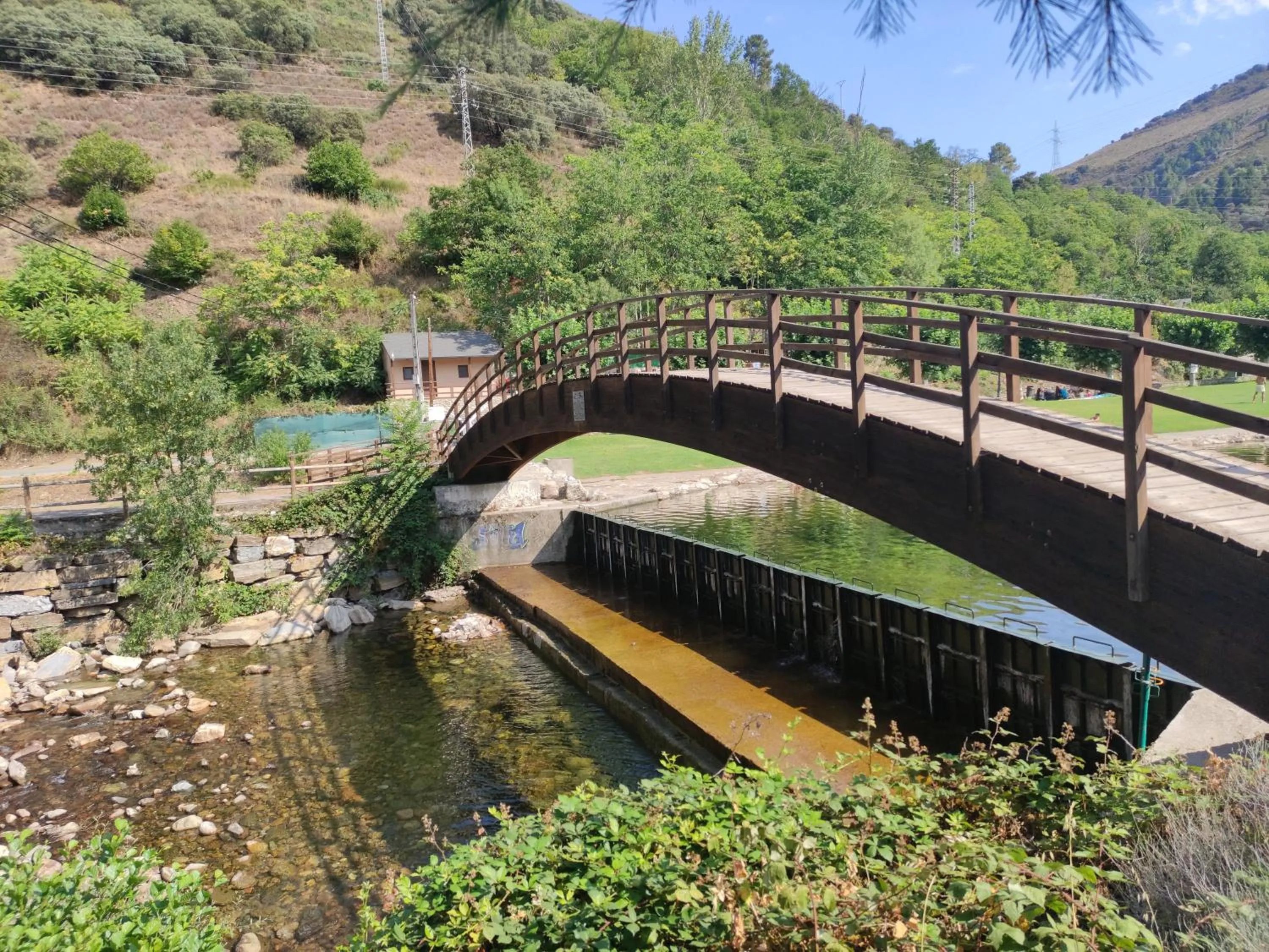 Natural landscape in Hostal Cruce
