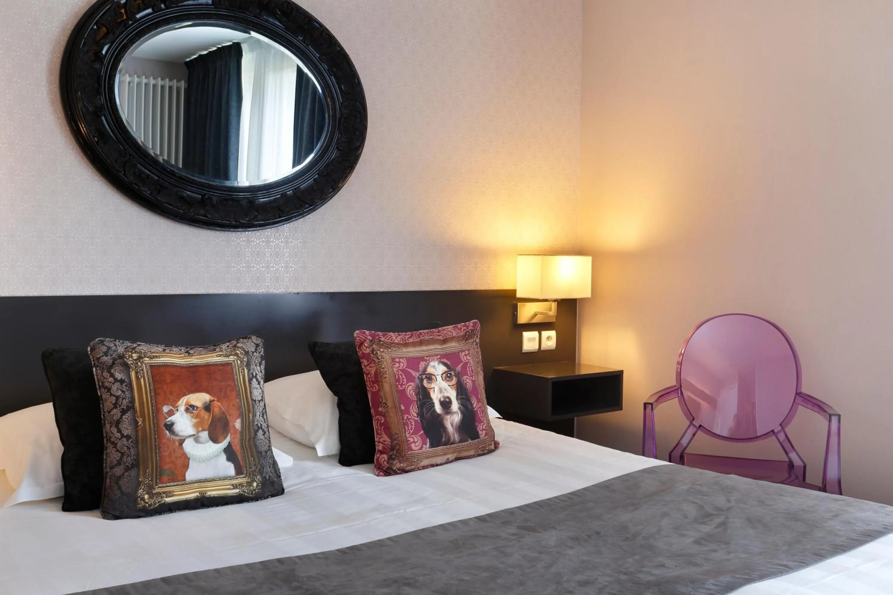 Decorative detail, Bed in Altos Hotel & Spa
