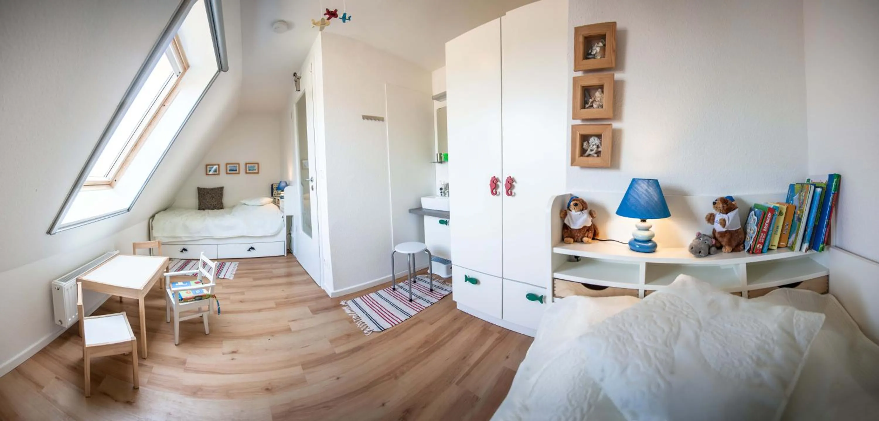 Bedroom in Deichhaus Brisinga