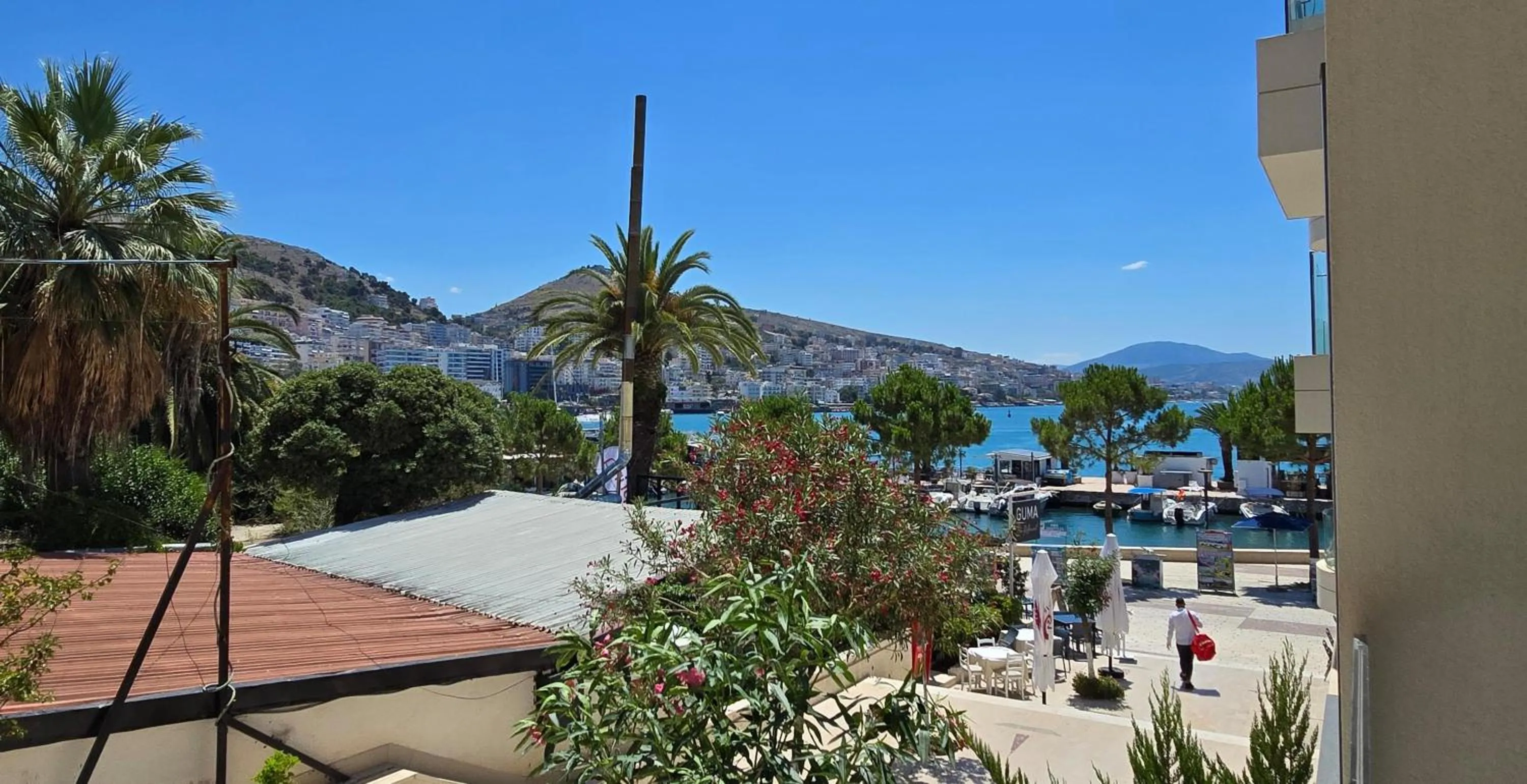 Sea view in Lion Gate Hotel