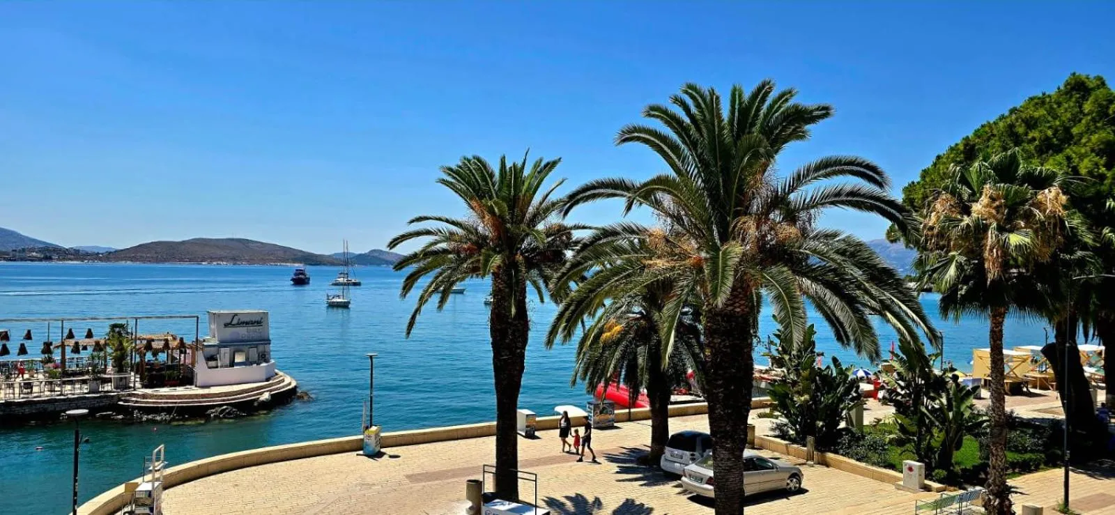 Sea view in Lion Gate Hotel