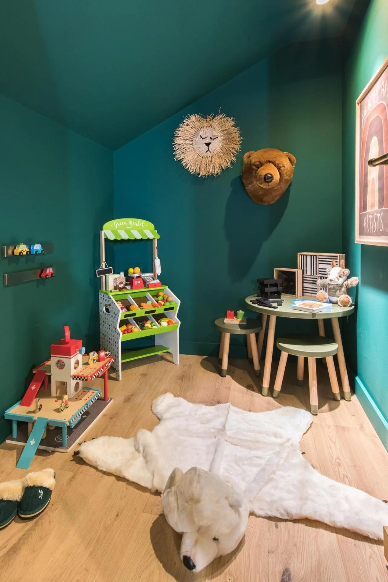 Children play ground in Hotel Le Coucou Méribel