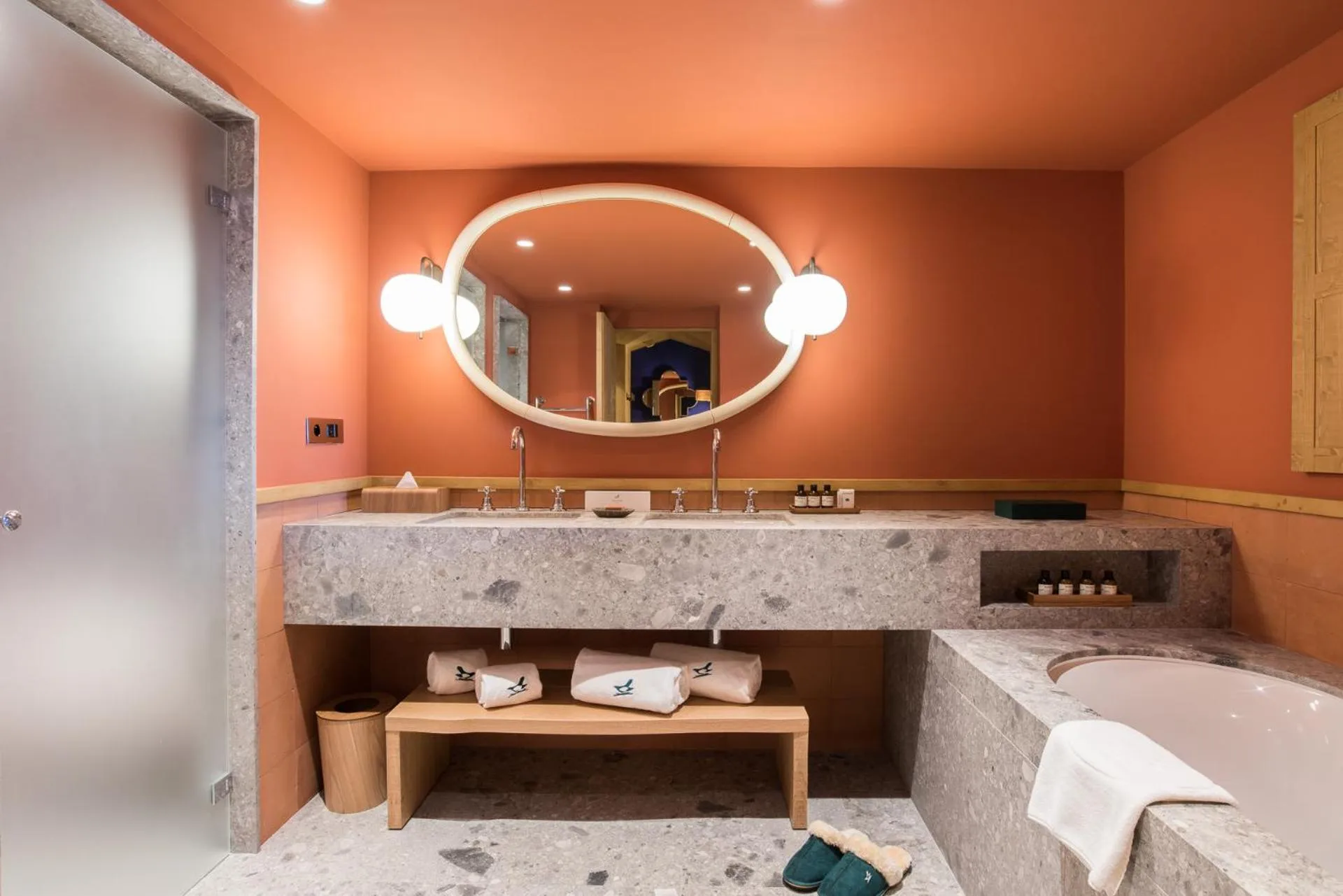 Bathroom in Hotel Le Coucou Méribel