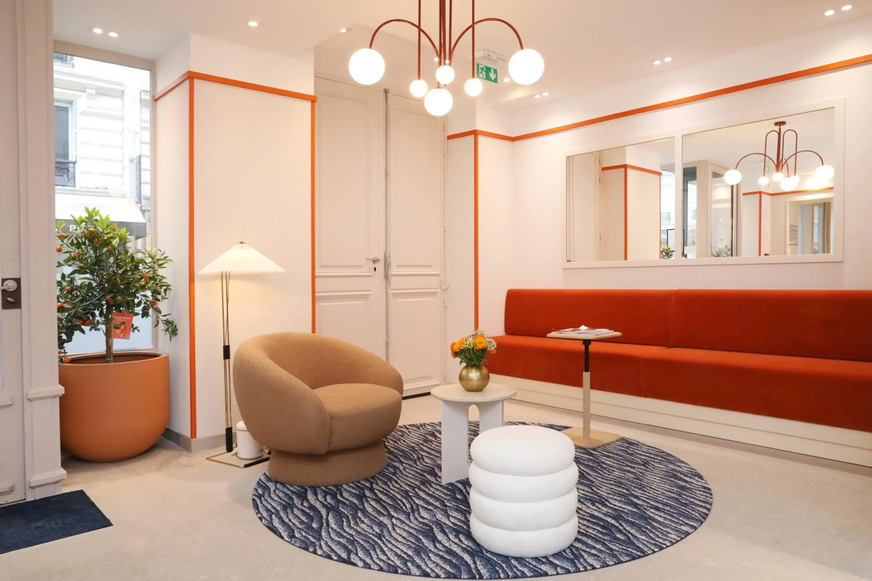 Lobby or reception in Five Boutique Hotel Paris Quartier Latin Lobby or reception in Five Boutique Hotel Paris Quartier Latin