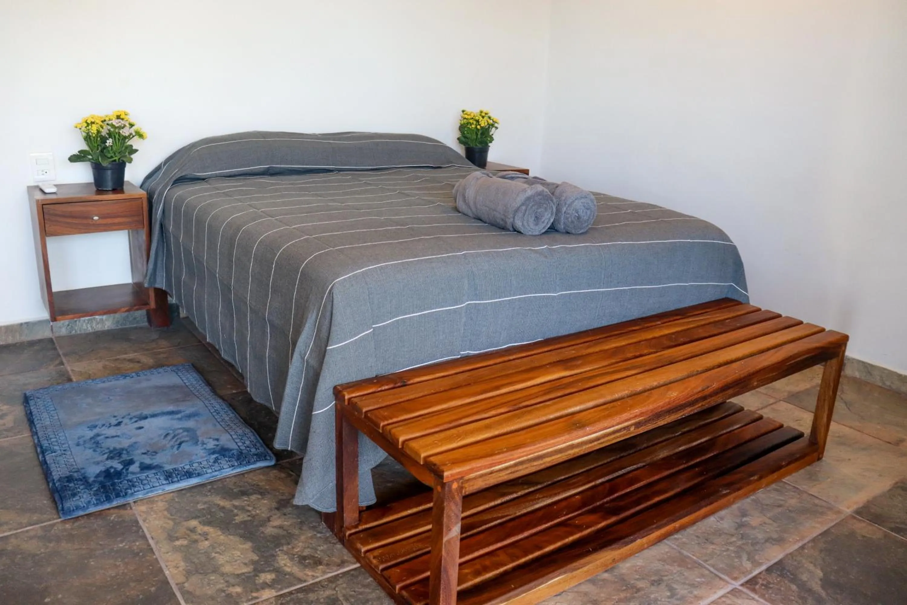 Bed in La Aldea Zipolite
