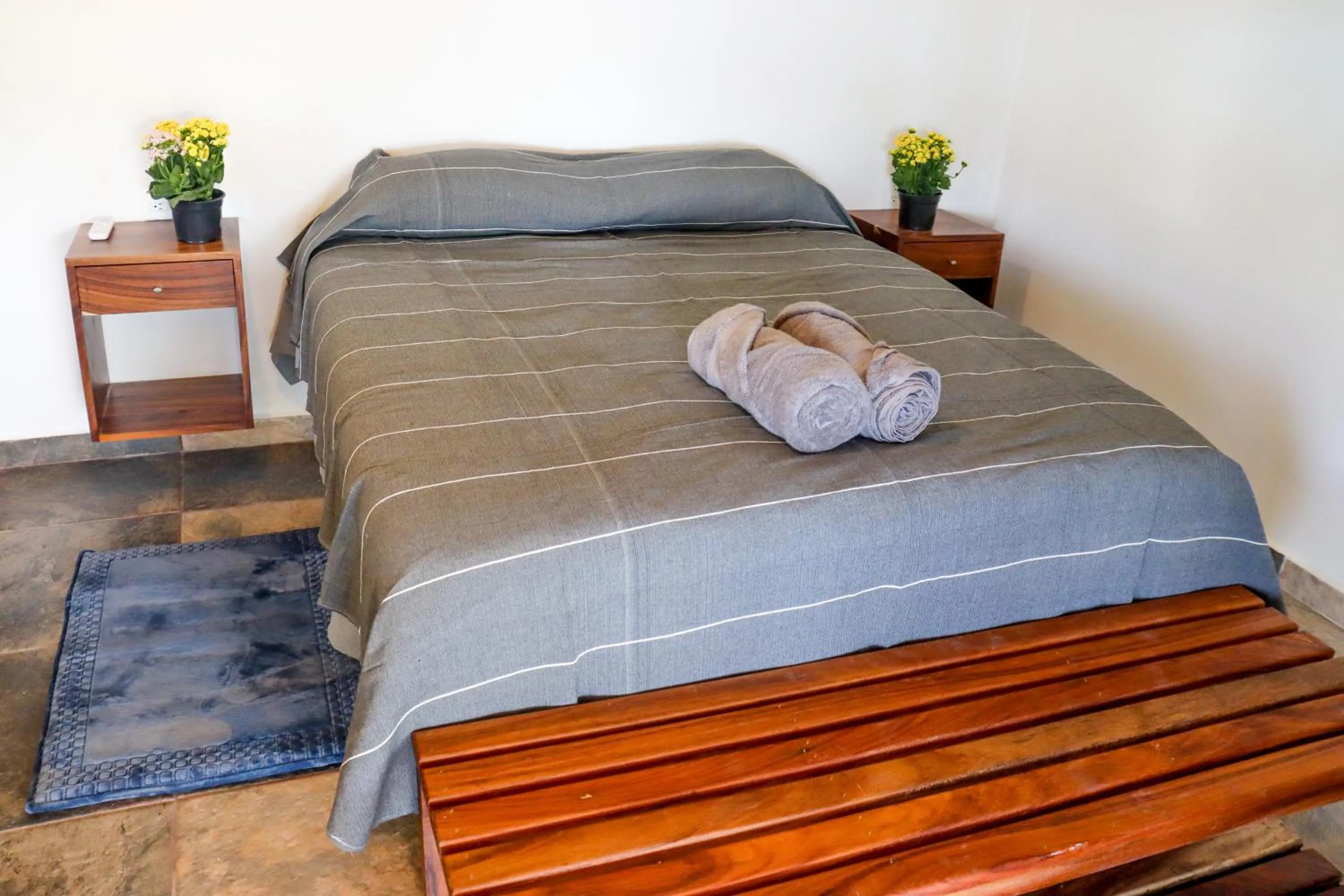 Bed in La Aldea Zipolite