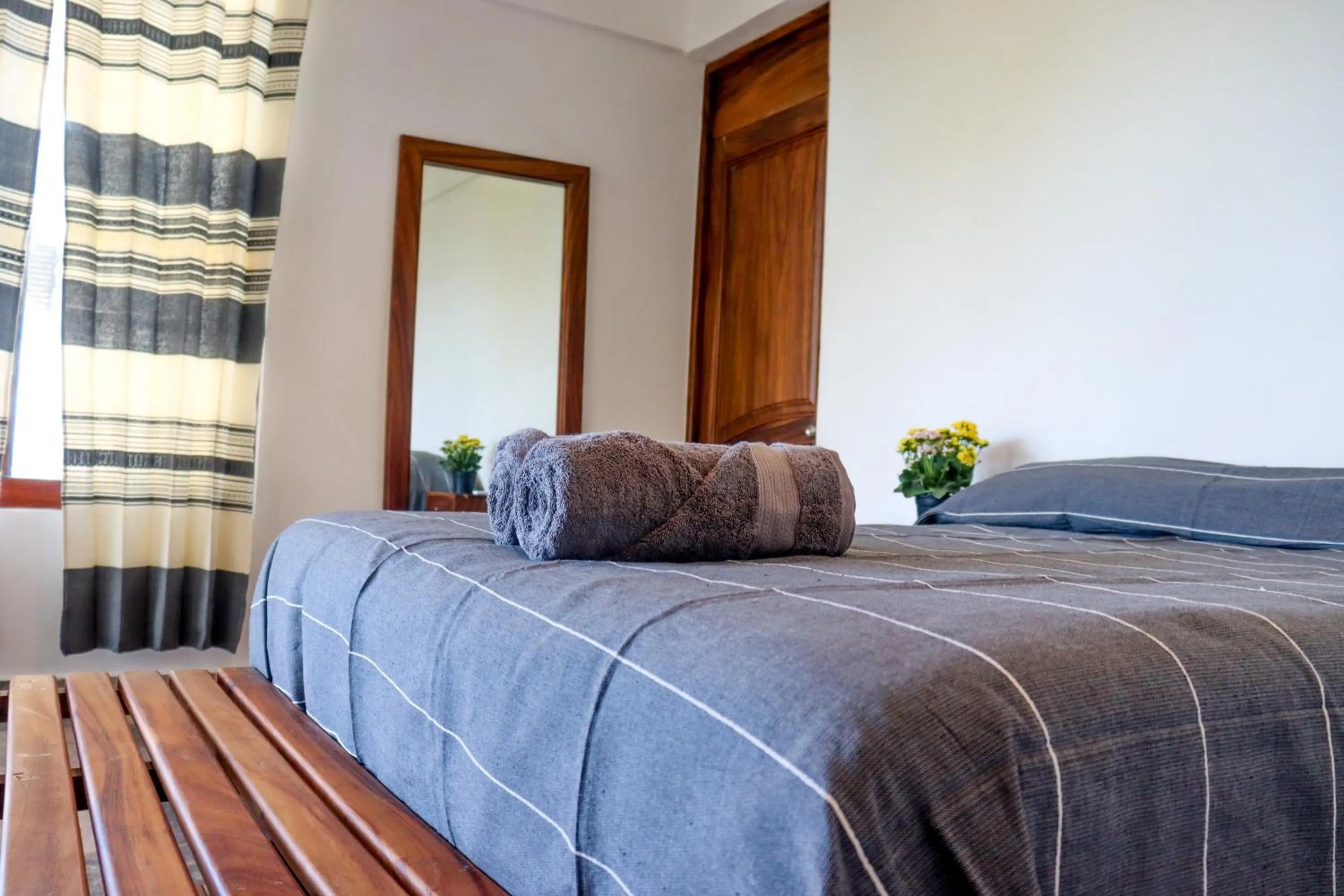 Bed in La Aldea Zipolite