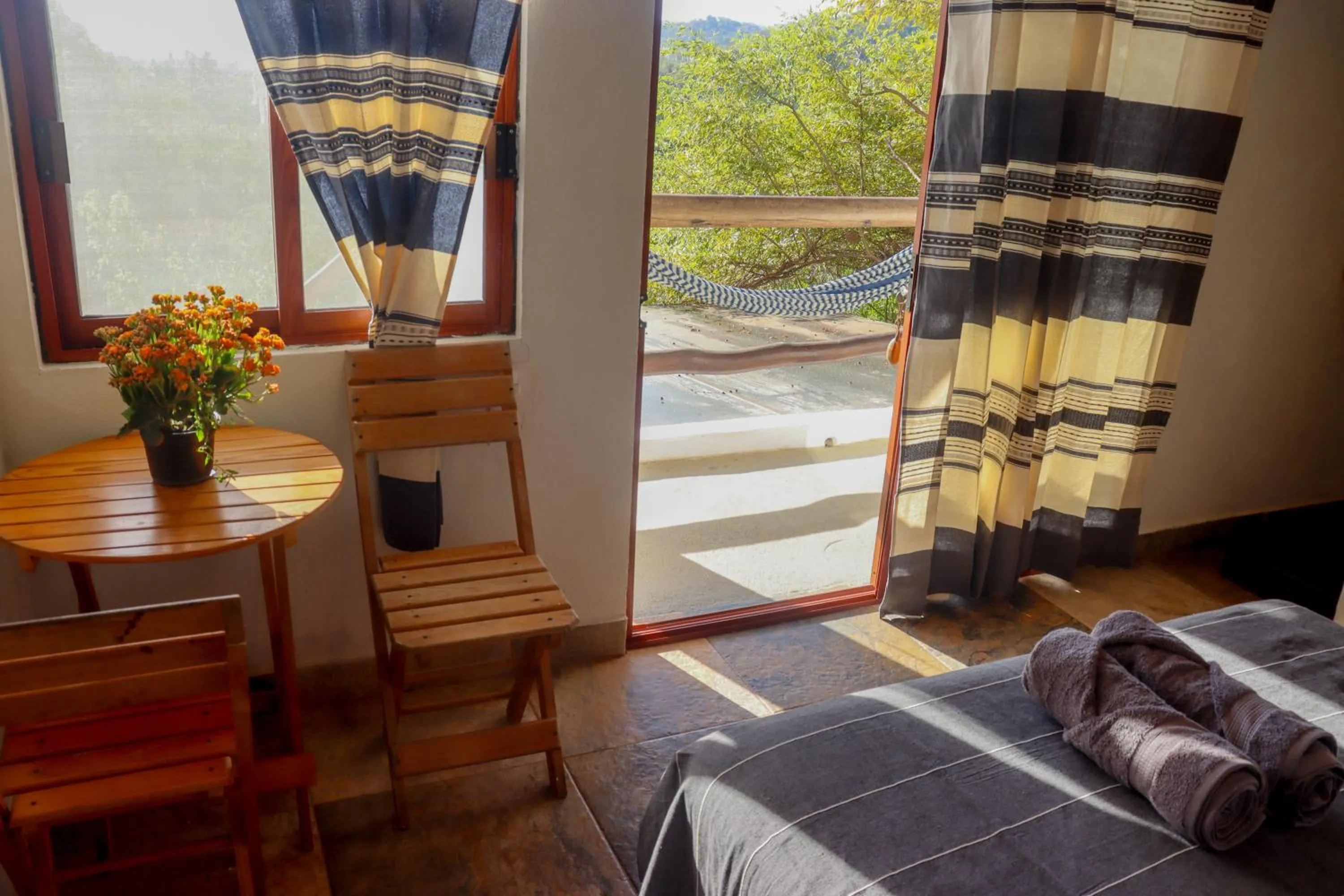 Bed in La Aldea Zipolite