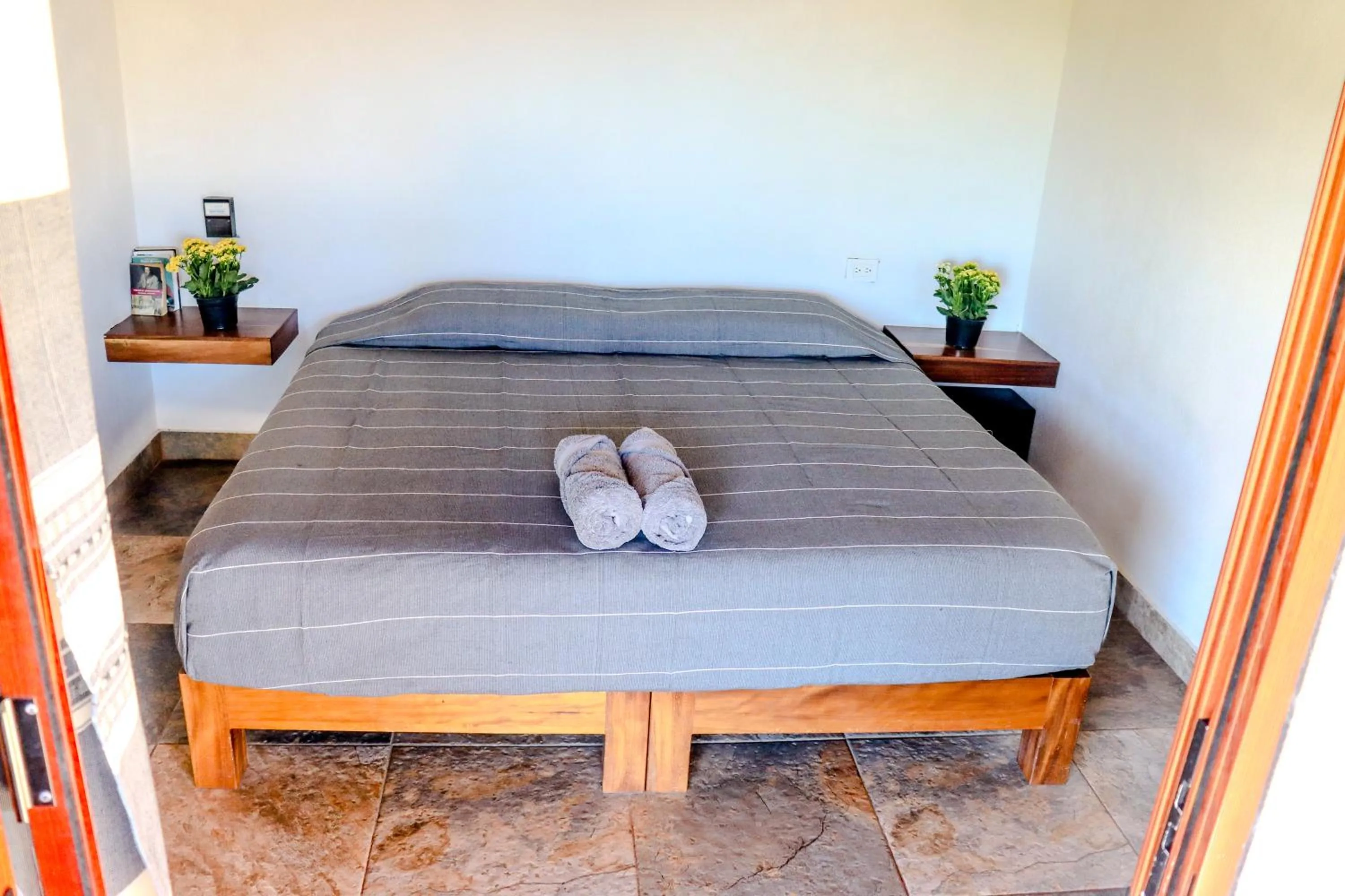 Bed in La Aldea Zipolite