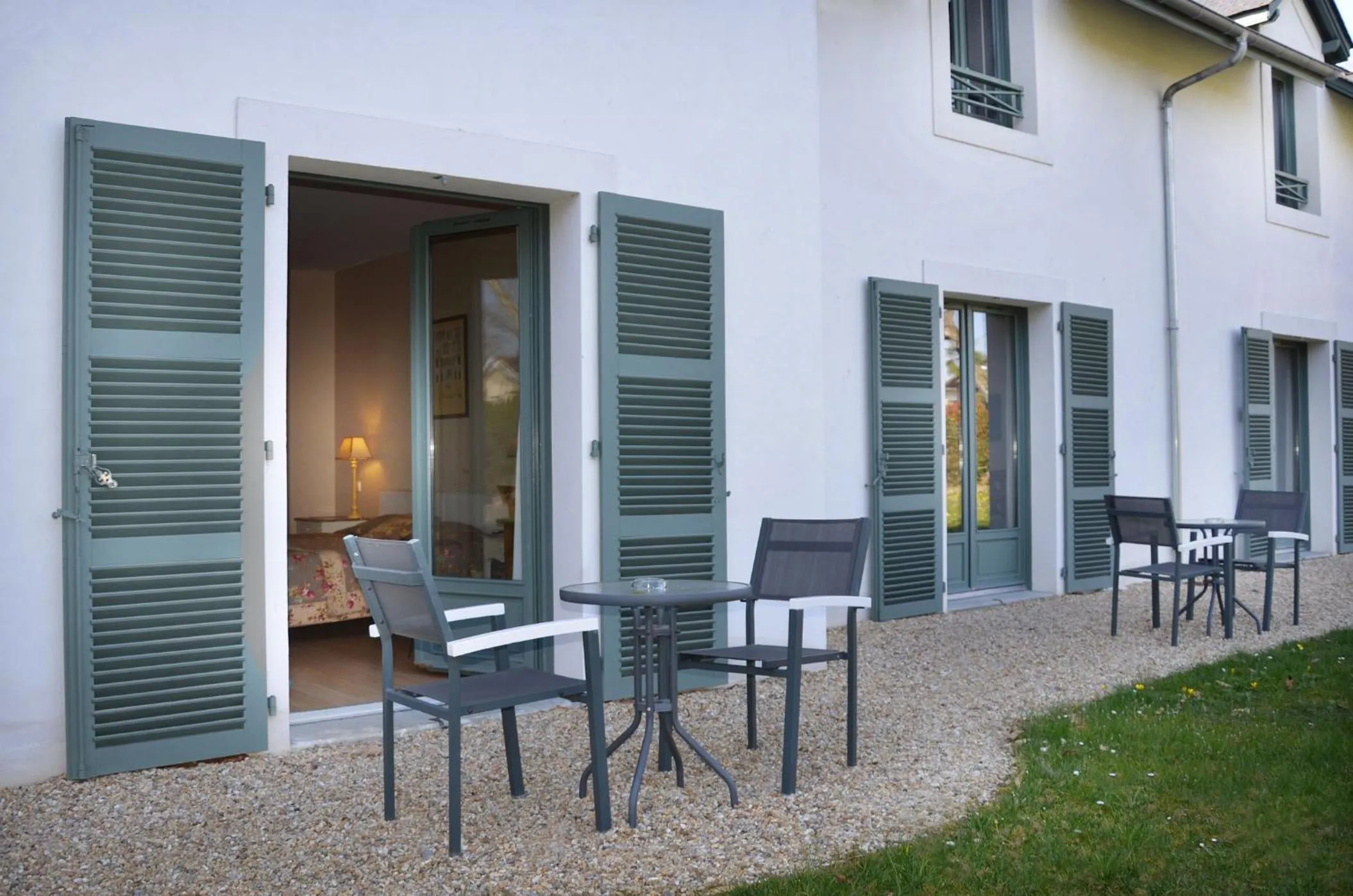 Balcony/Terrace in Hôtel Villa Navarre