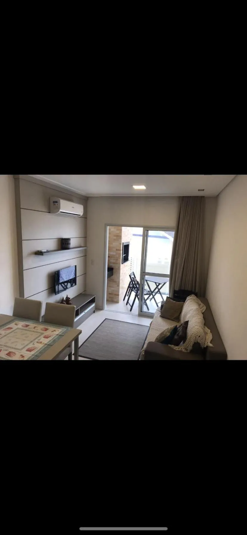 Living room, Bed in Gaivotas Apart - Frente Mar