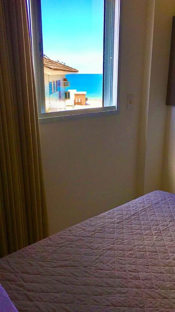 Bedroom, Bed in Gaivotas Apart - Frente Mar