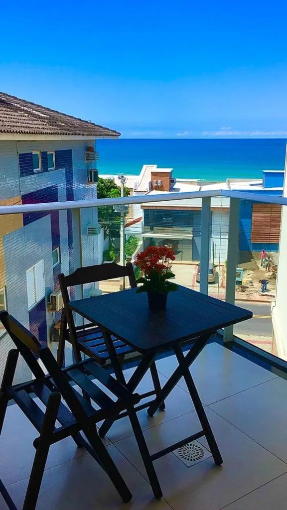 Balcony/Terrace in Gaivotas Apart - Frente Mar