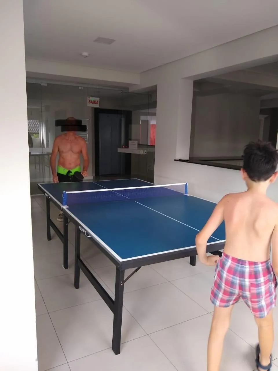 Table tennis in Gaivotas Apart - Frente Mar