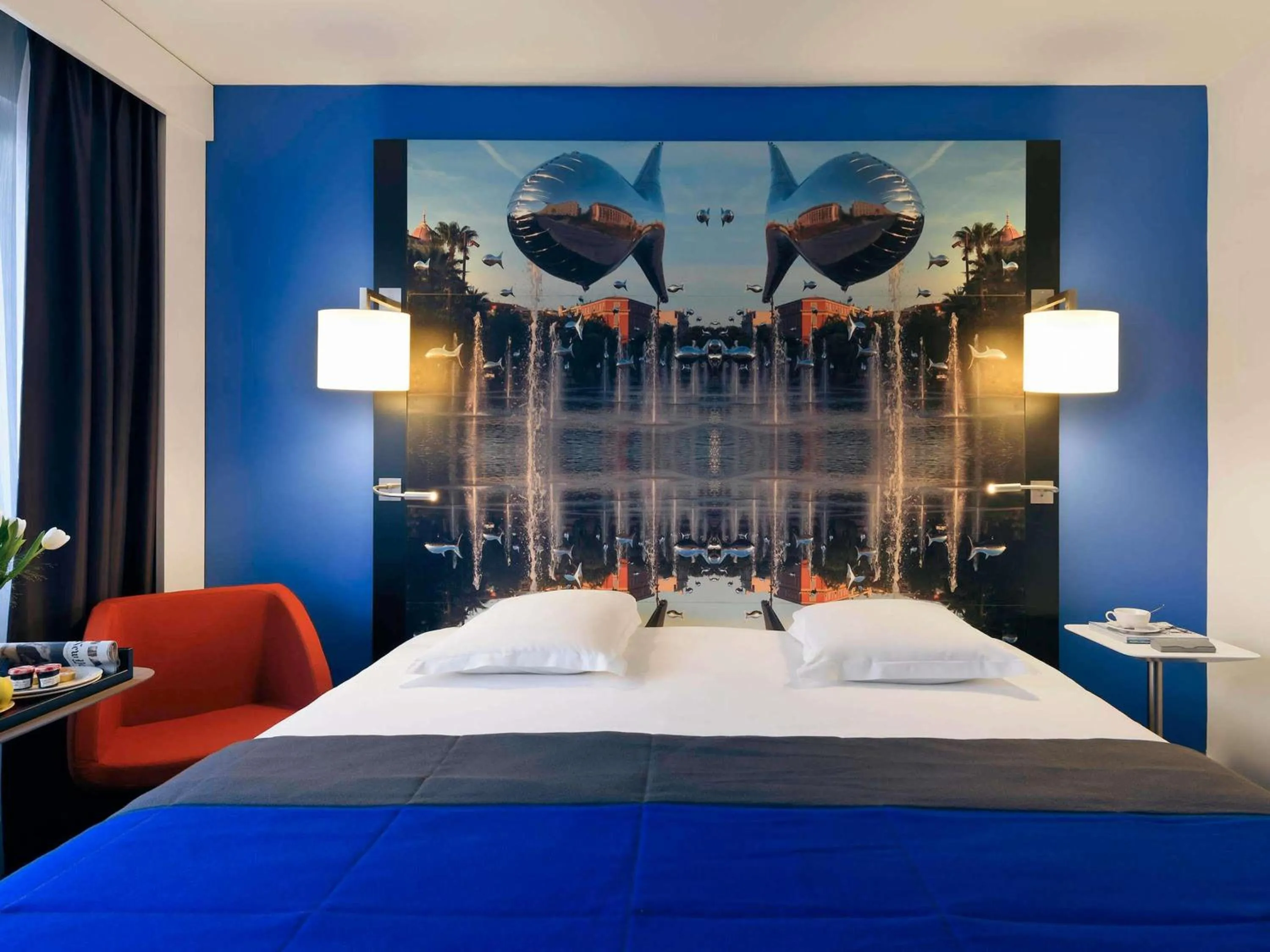 Bedroom, Bed in Mercure Nice Centre Notre Dame