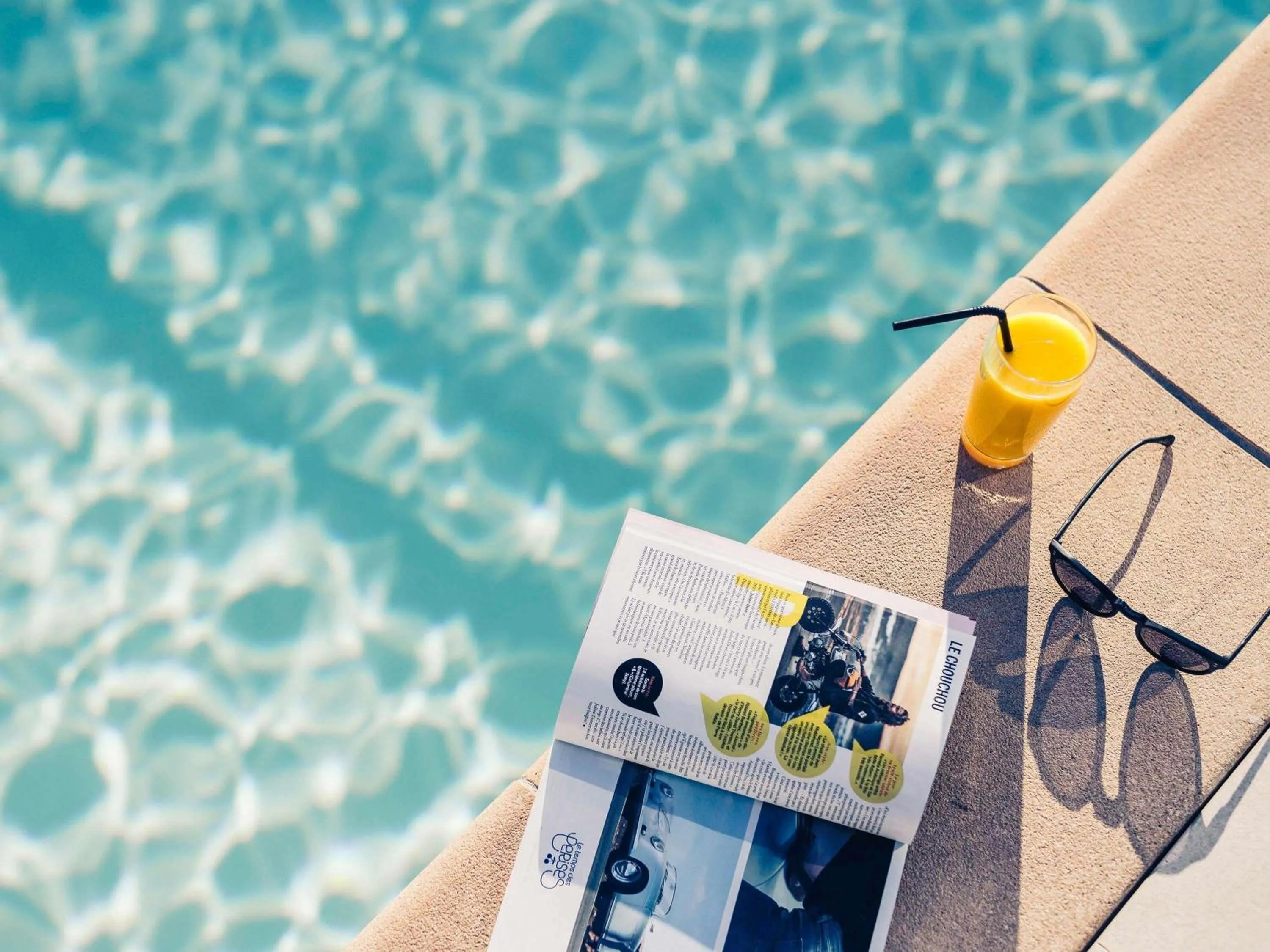 Pool view in Mercure Nice Centre Notre Dame