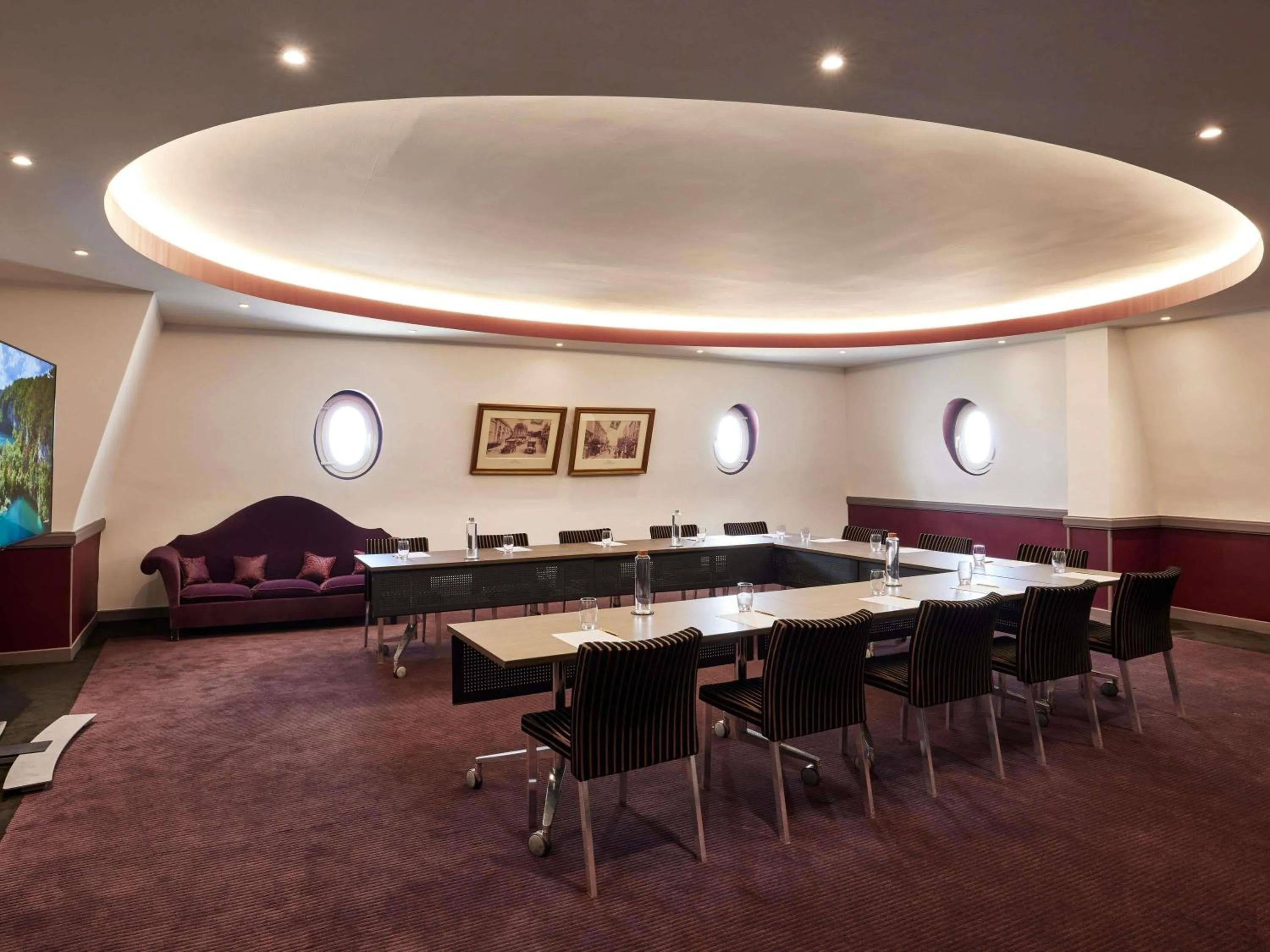 Meeting/conference room in Le Grand Hotel de Cabourg - MGallery Collection