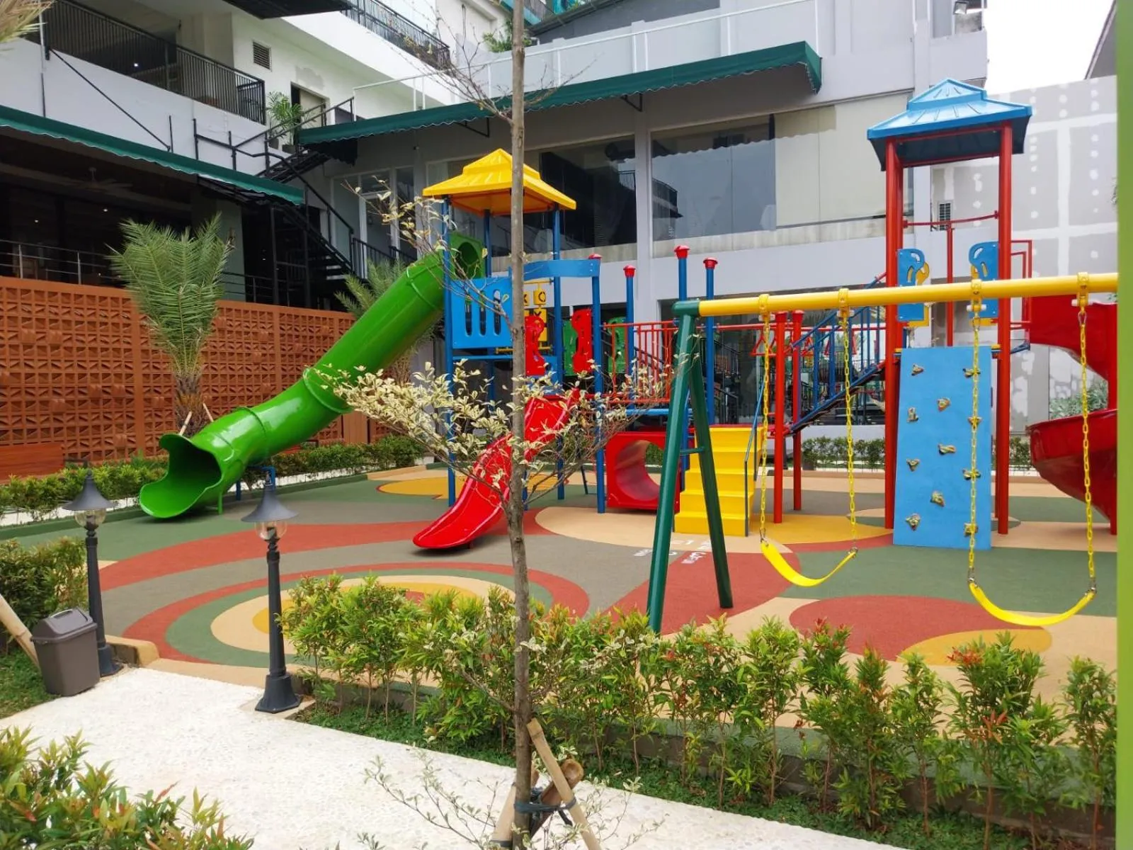 Children play ground in Hotel Gren Alia Jakarta