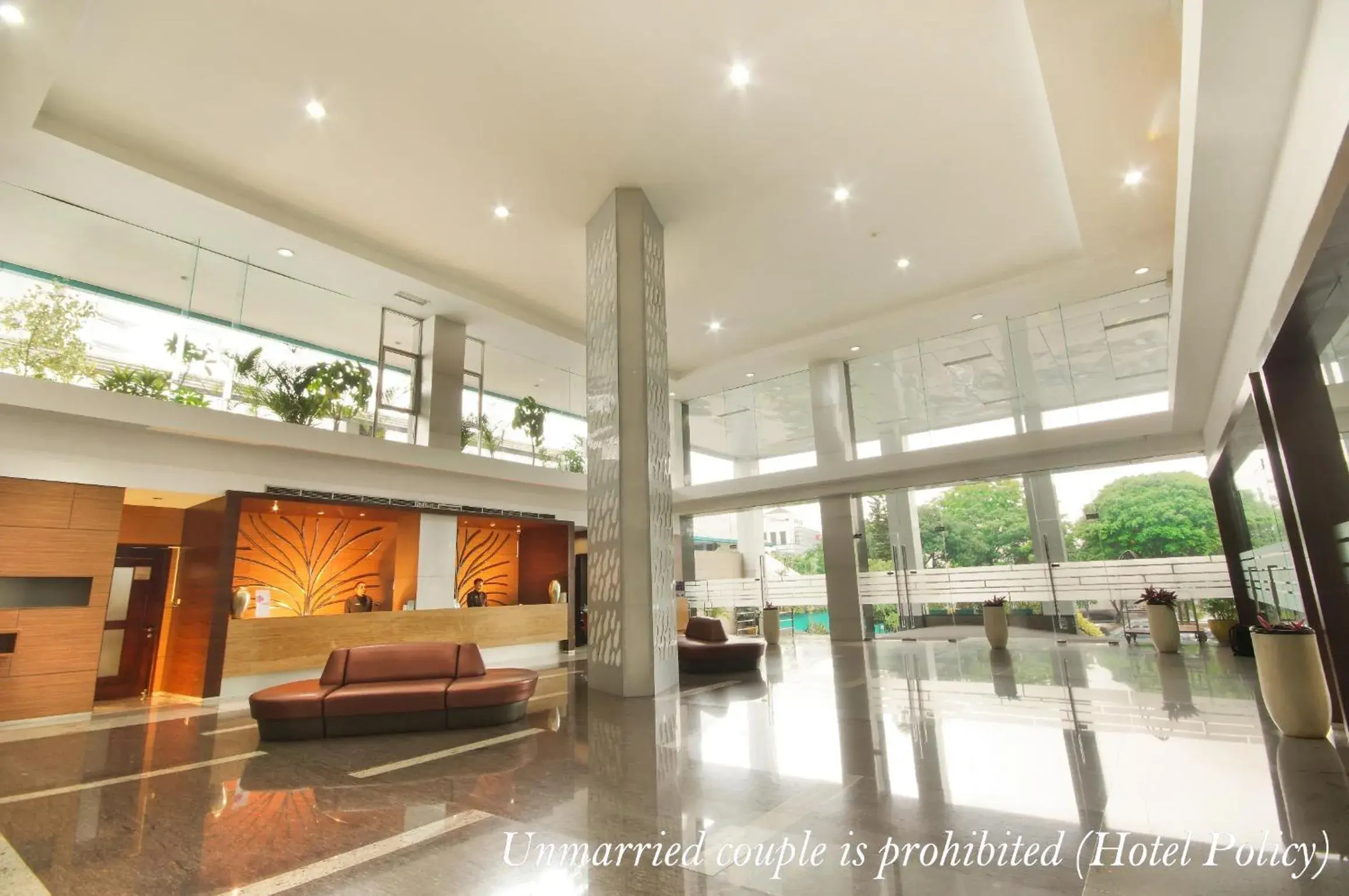 Lobby or reception in Hotel Gren Alia Jakarta Lobby or reception in Hotel Gren Alia Jakarta