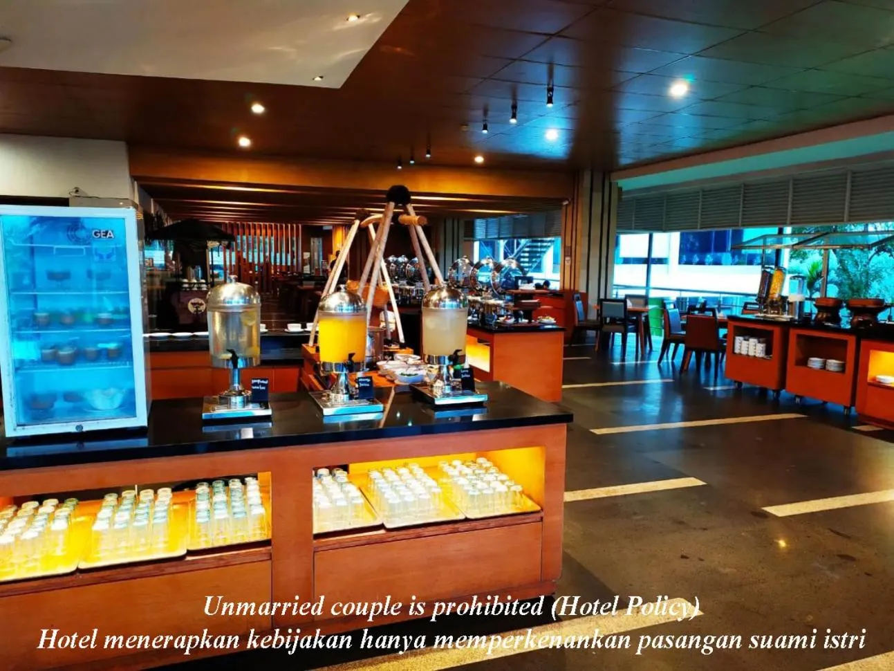 Restaurant/places to eat in Hotel Gren Alia Jakarta