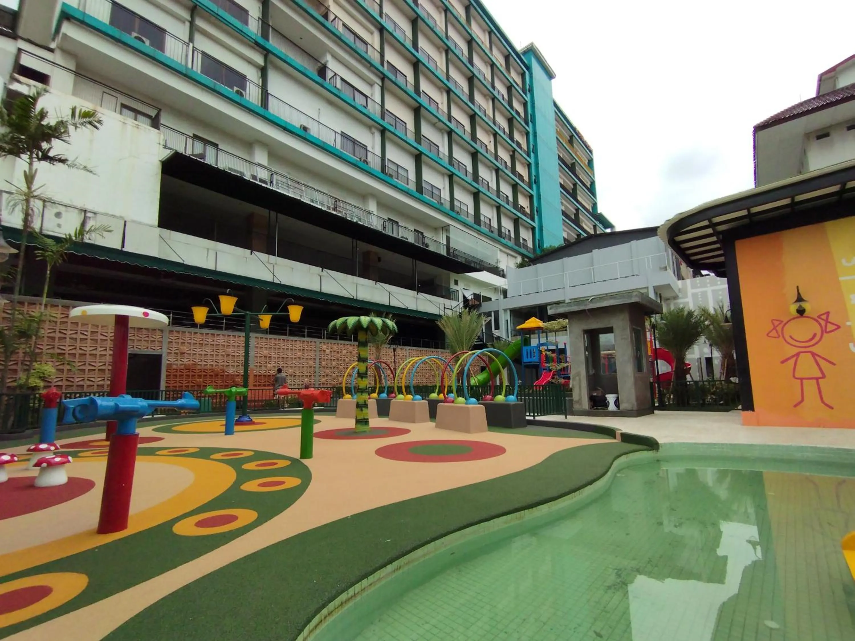 Children play ground in Hotel Gren Alia Jakarta
