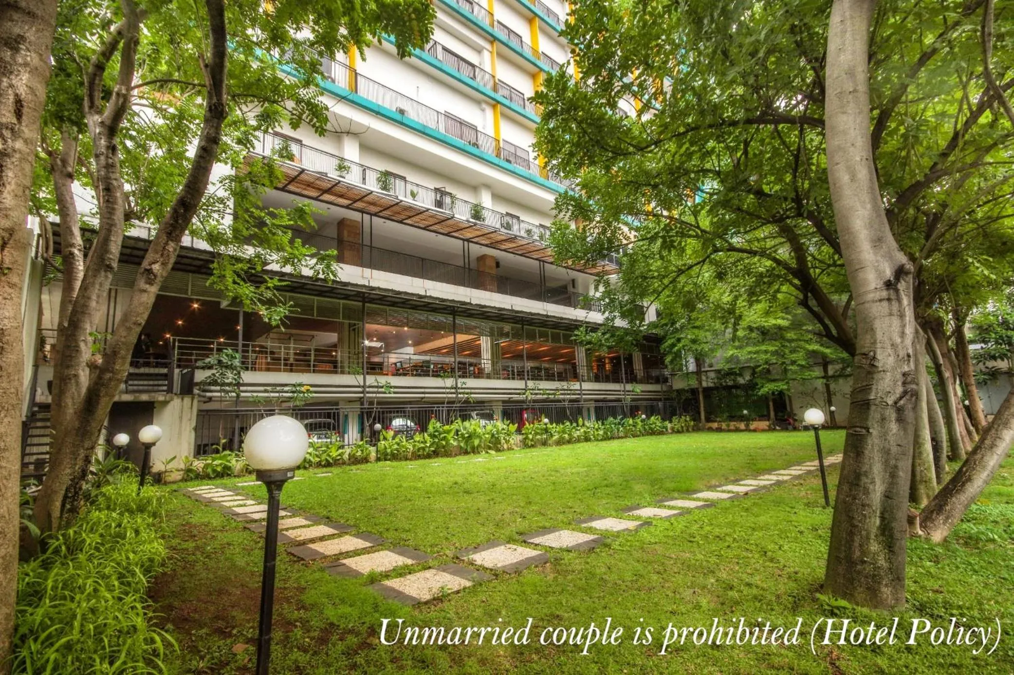 Garden in Hotel Gren Alia Jakarta