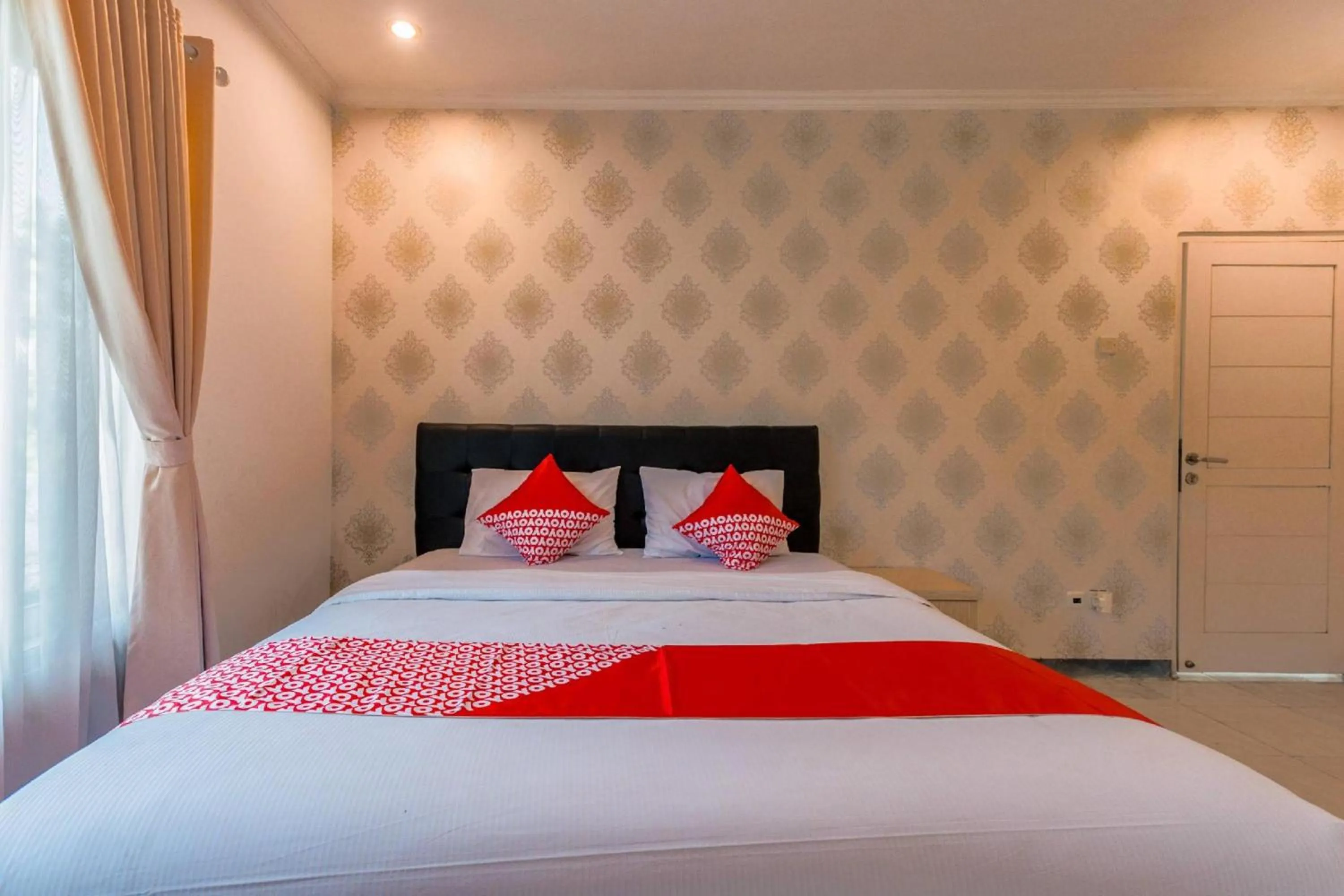 Bedroom, Bed in Hotel O Bogor Puncak Near Padang Golf Bukit Pelangi Formerly Gunung Geulis Village