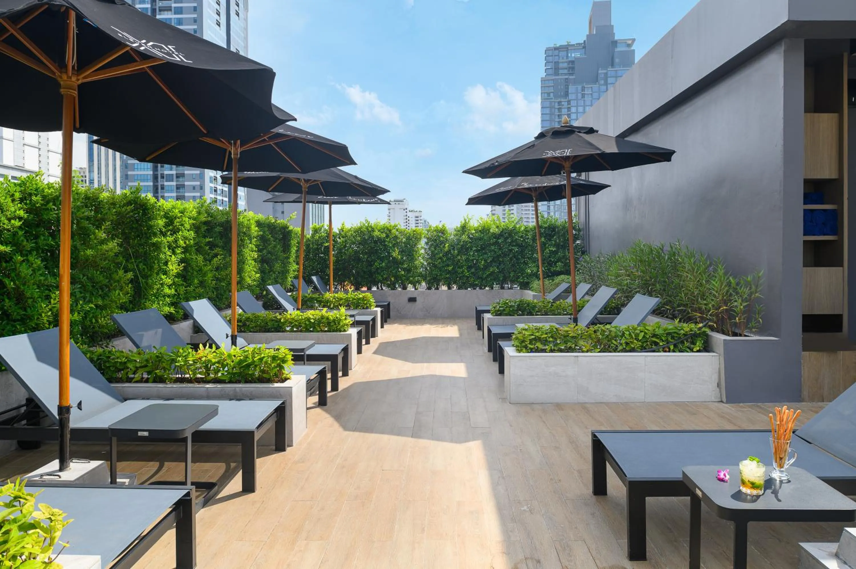 Balcony/Terrace in Eleven Hotel Bangkok Sukhumvit 11