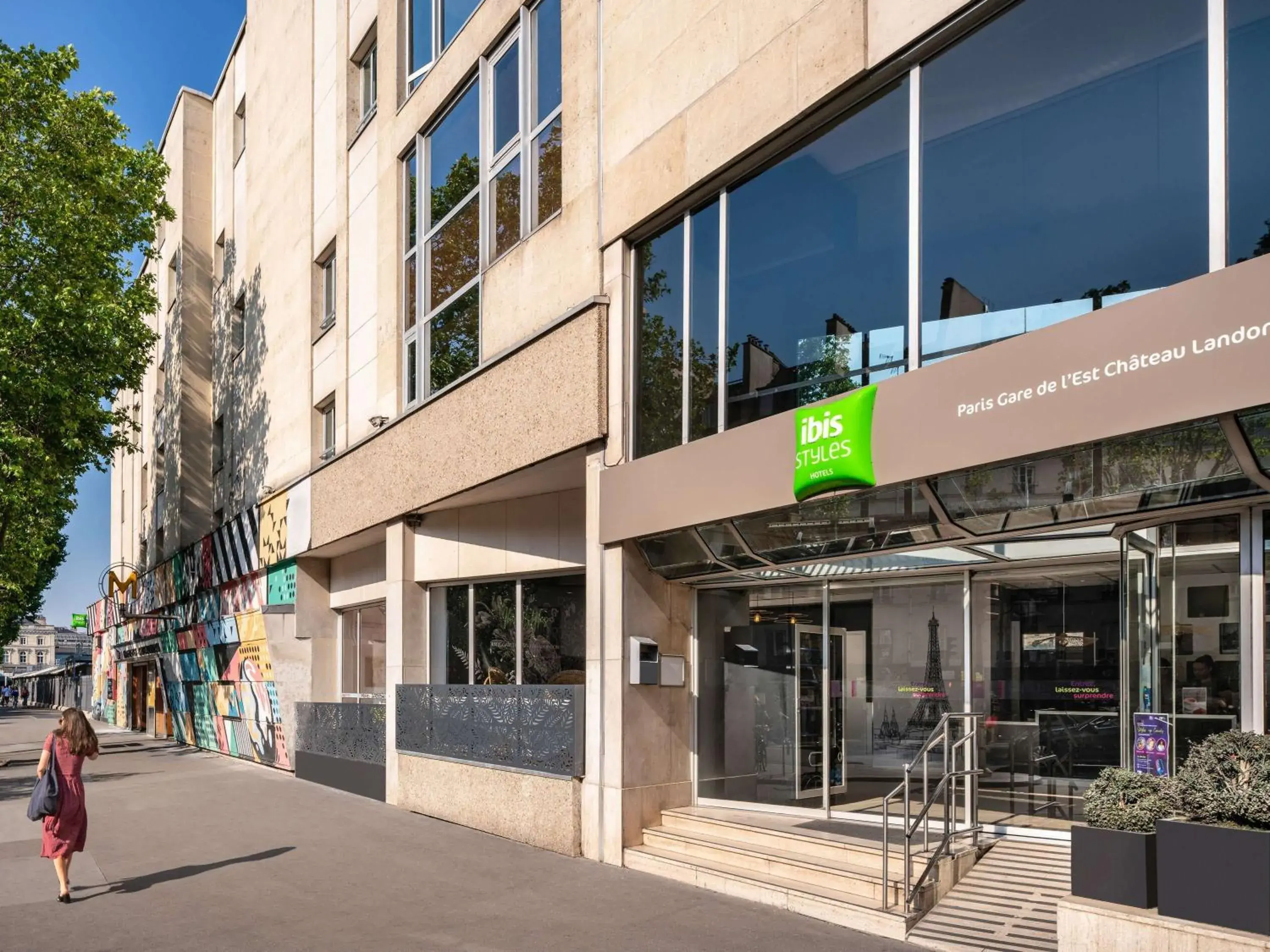 Property building in ibis Styles Paris Gare de l'Est Château Landon Property building in ibis Styles Paris Gare de l'Est Château Landon