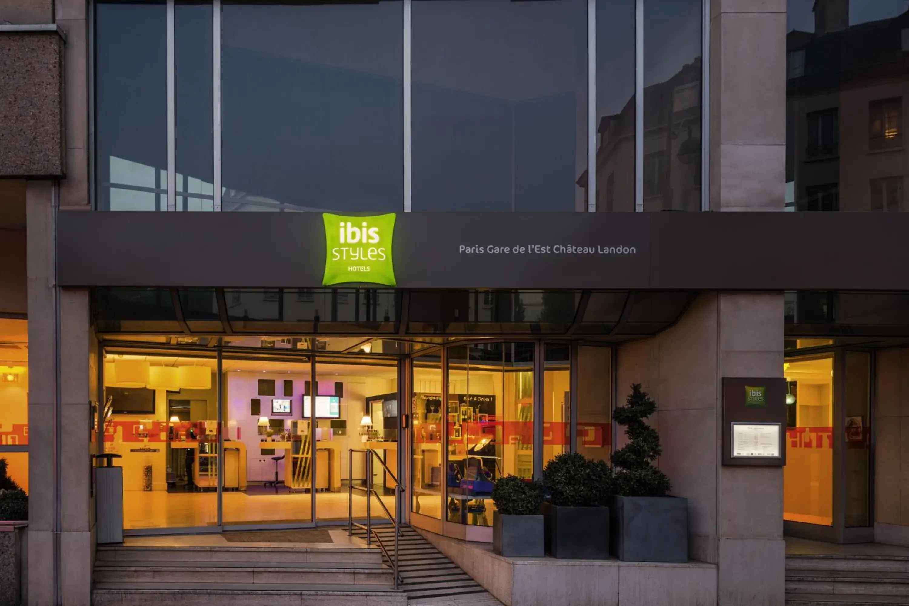 Facade/entrance in ibis Styles Paris Gare de l'Est Château Landon Facade/entrance in ibis Styles Paris Gare de l'Est Château Landon