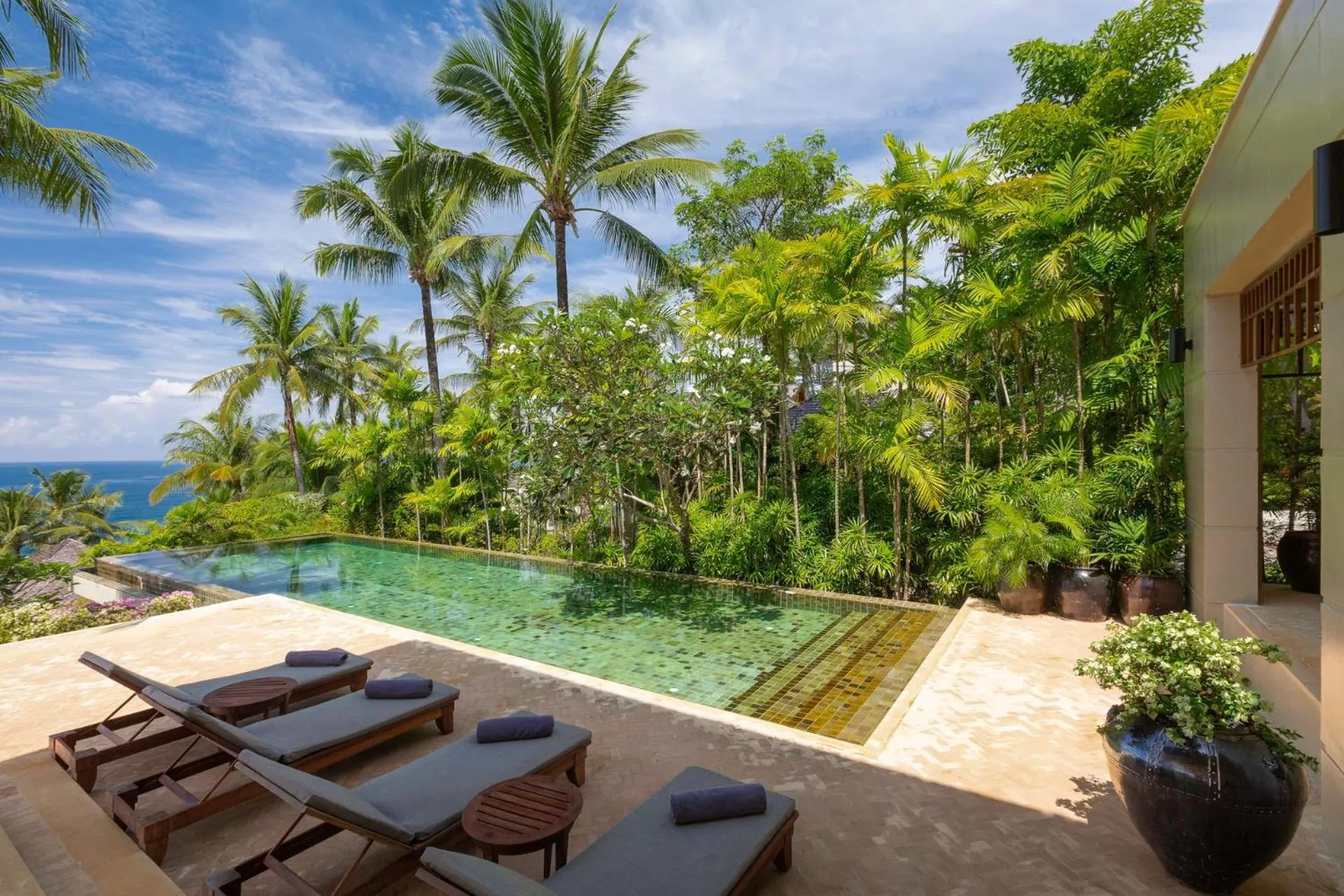 Patio in Villa Praison