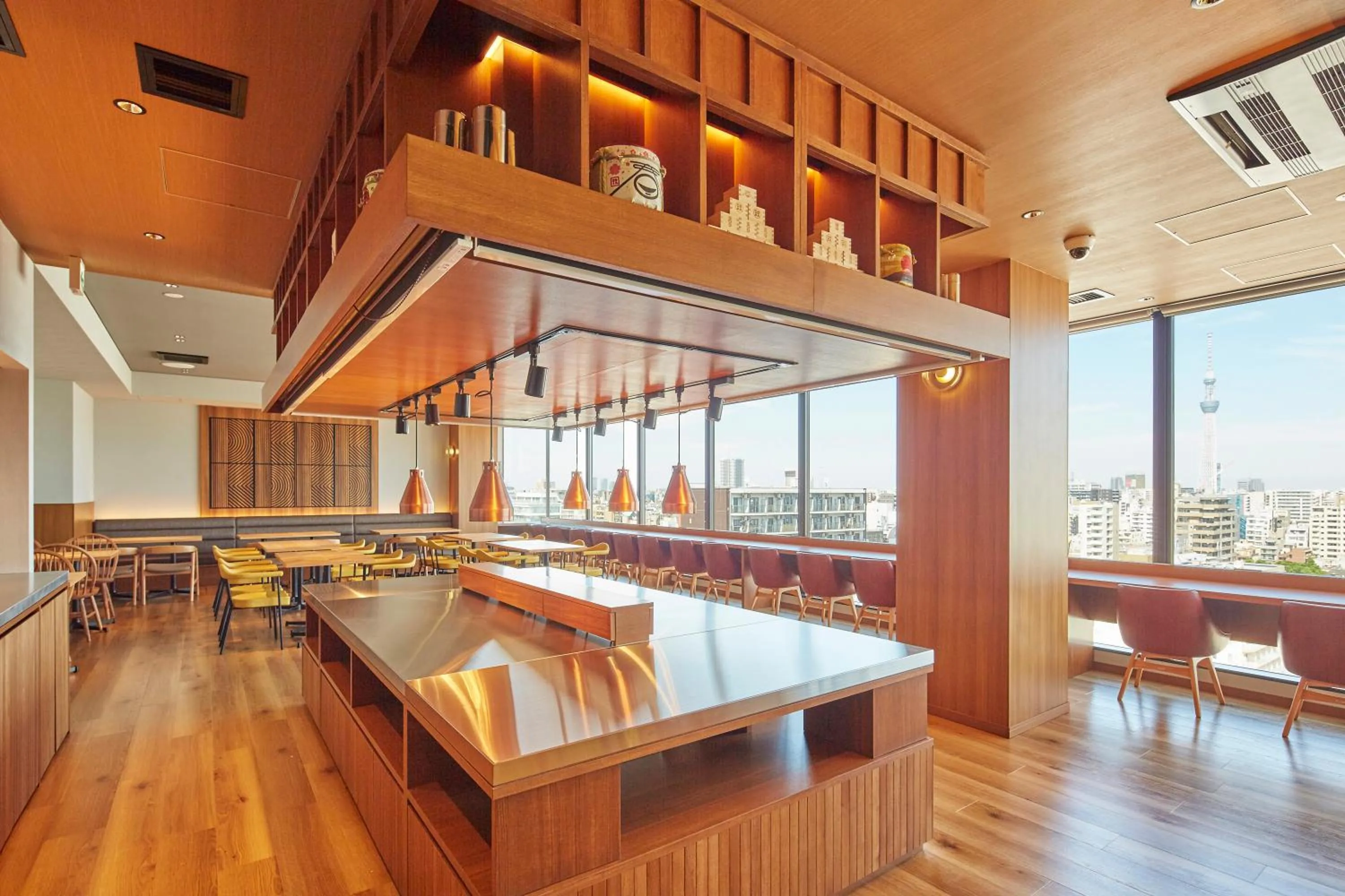 Restaurant/places to eat in hotel MONday Premium Ueno Okachimachi