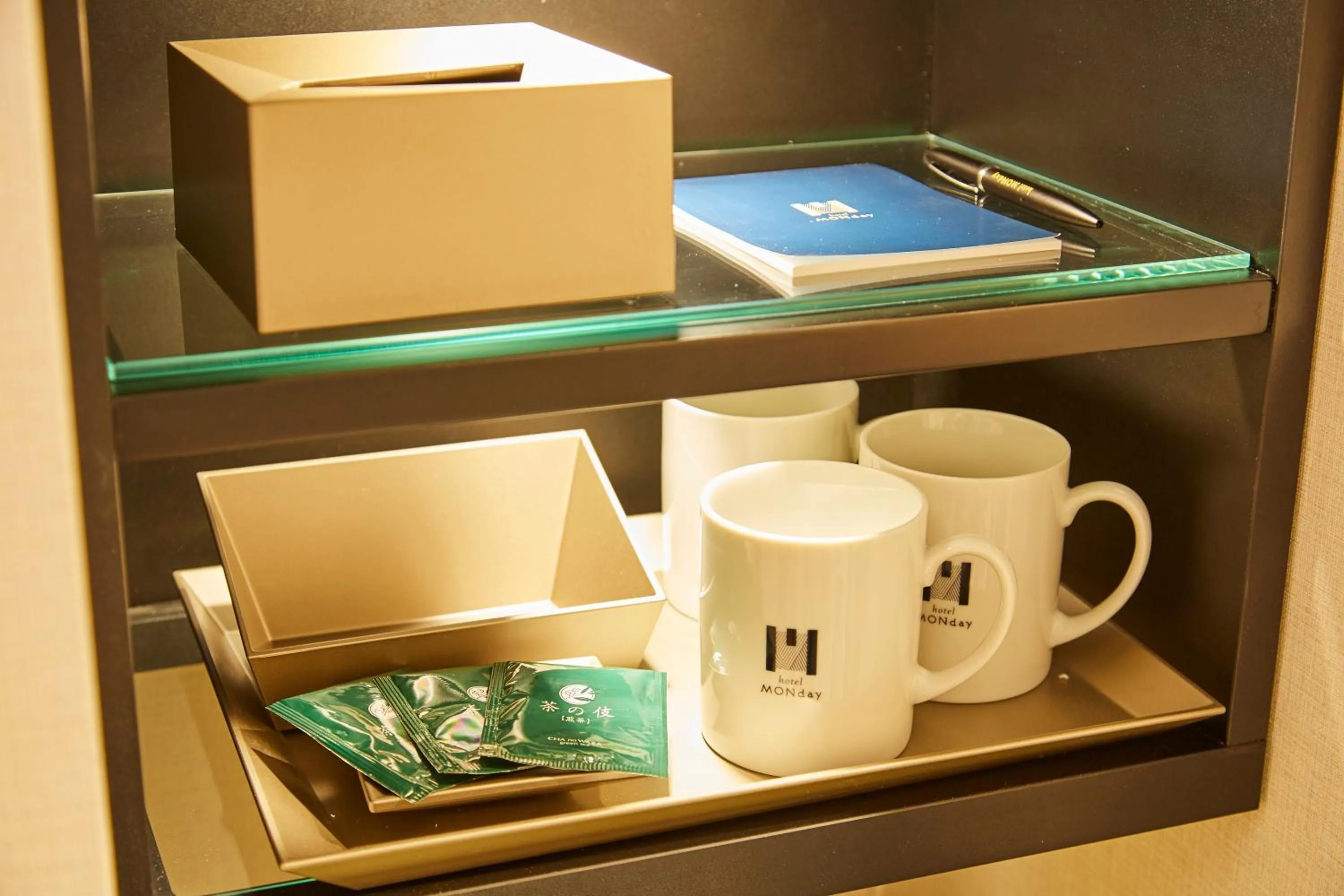 Coffee/tea facilities in hotel MONday Premium Ueno Okachimachi