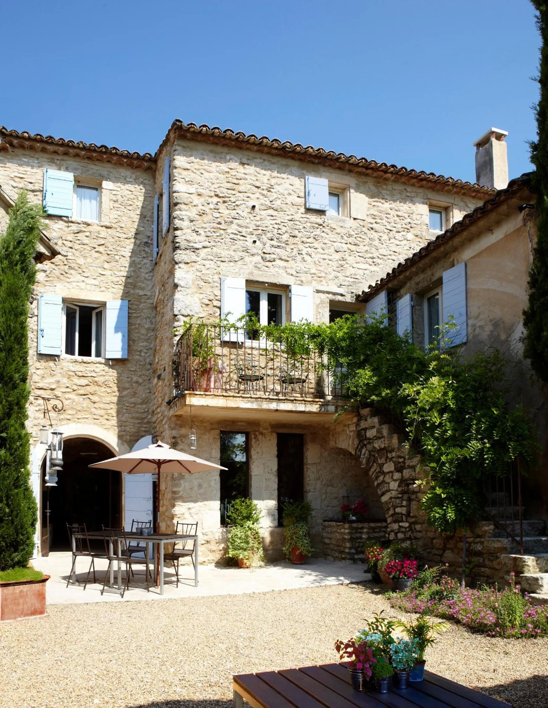 Patio in Le Moulin des Sources