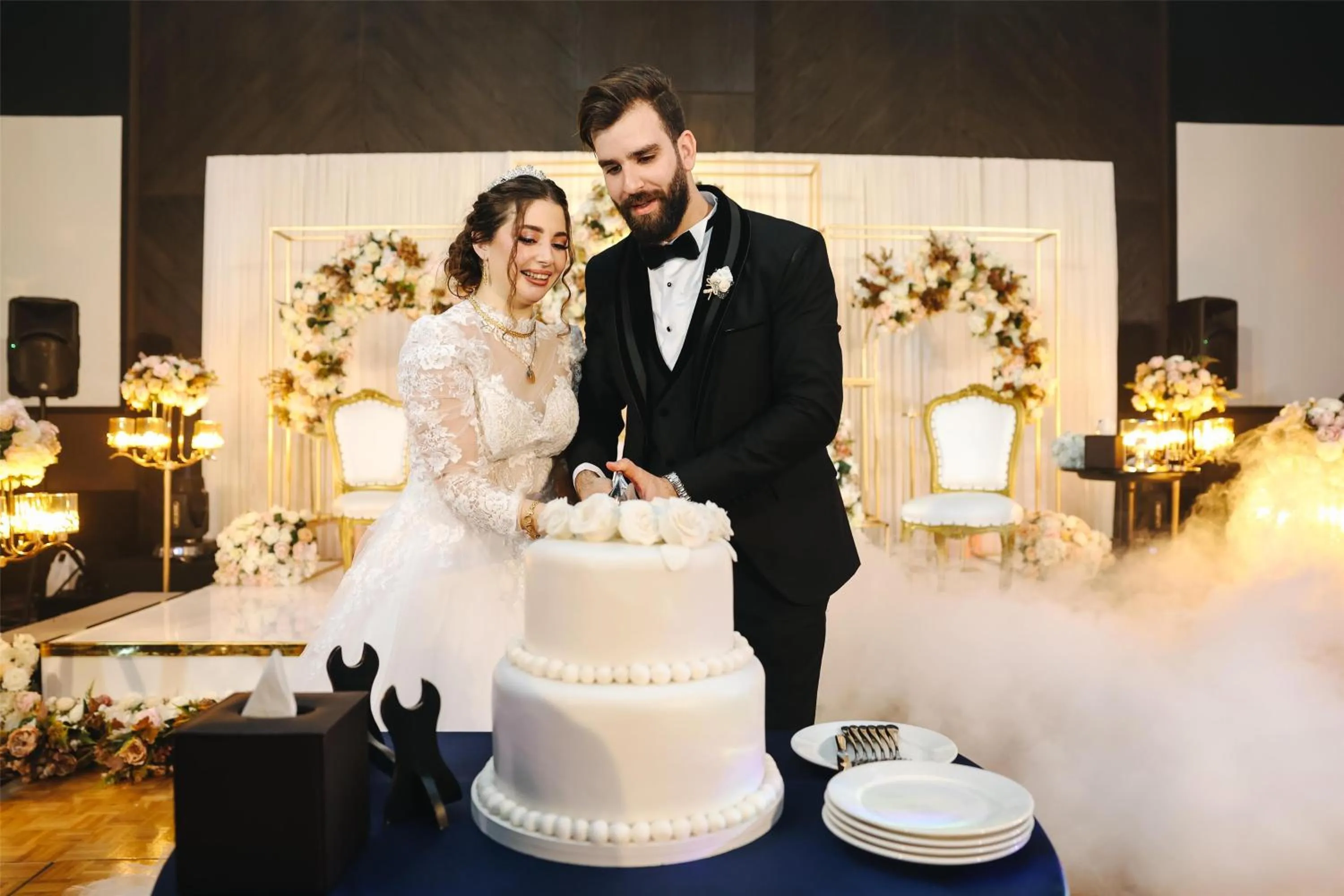 wedding in Radisson Blu Hotel, Dubai Canal View