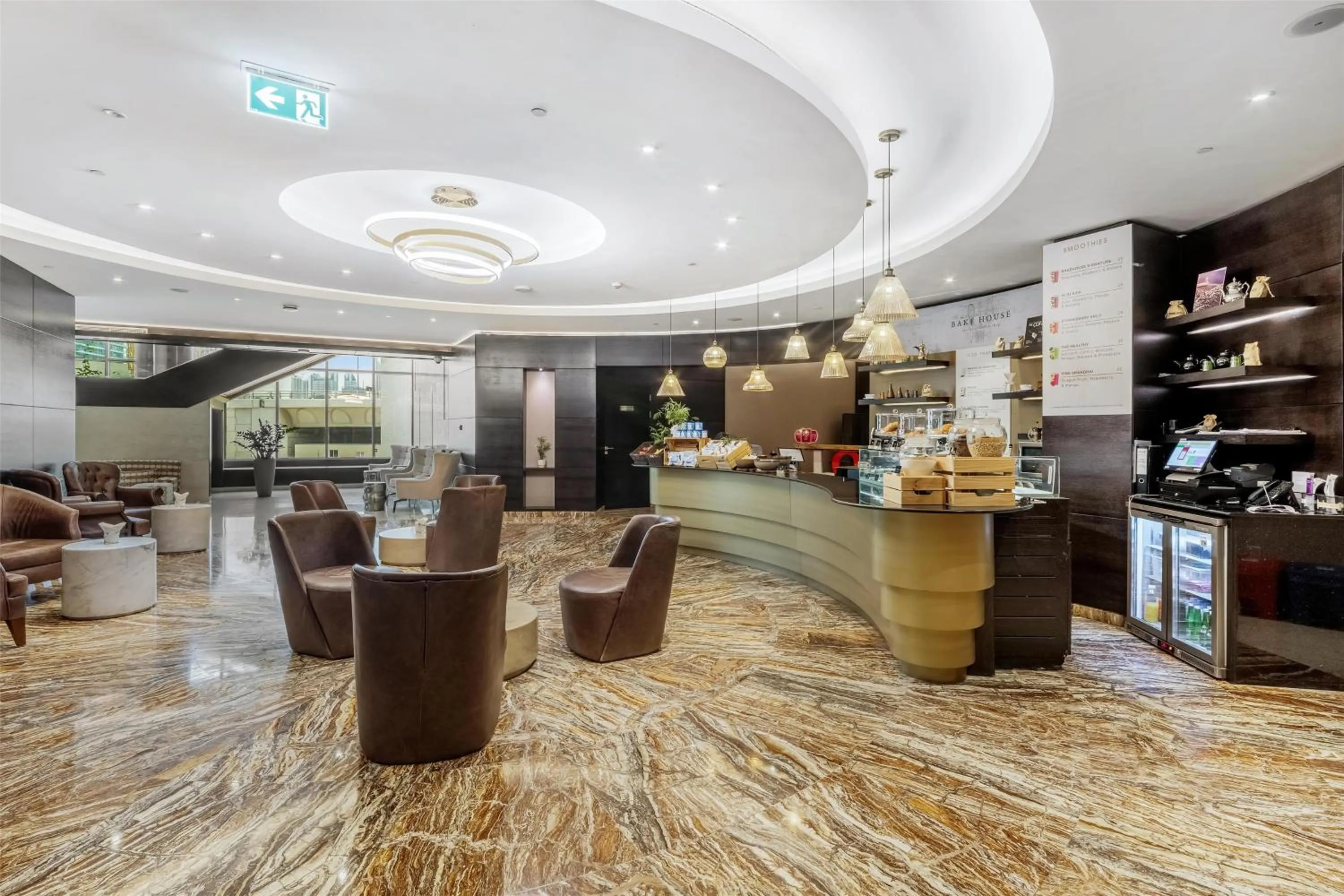 Lounge or bar in Radisson Blu Hotel, Dubai Canal View