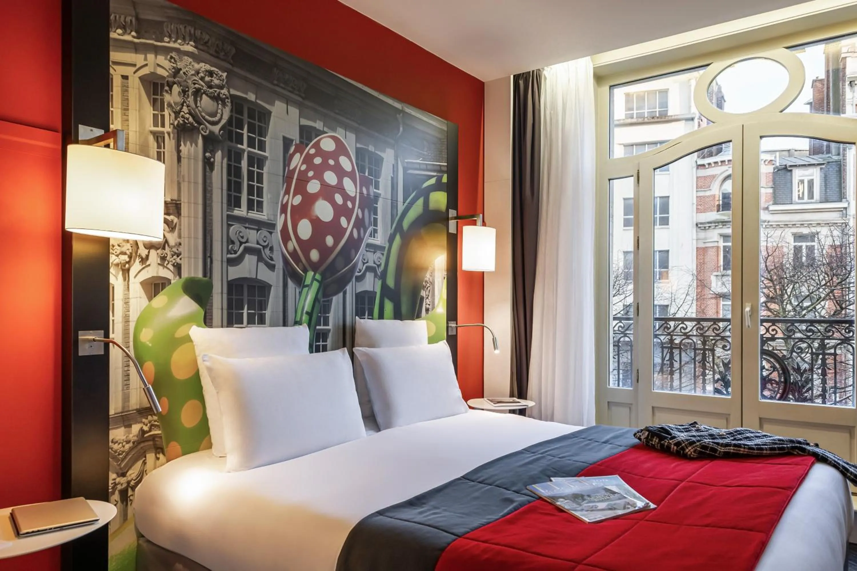 Bedroom, Bed in Mercure Lille Centre Grand Place