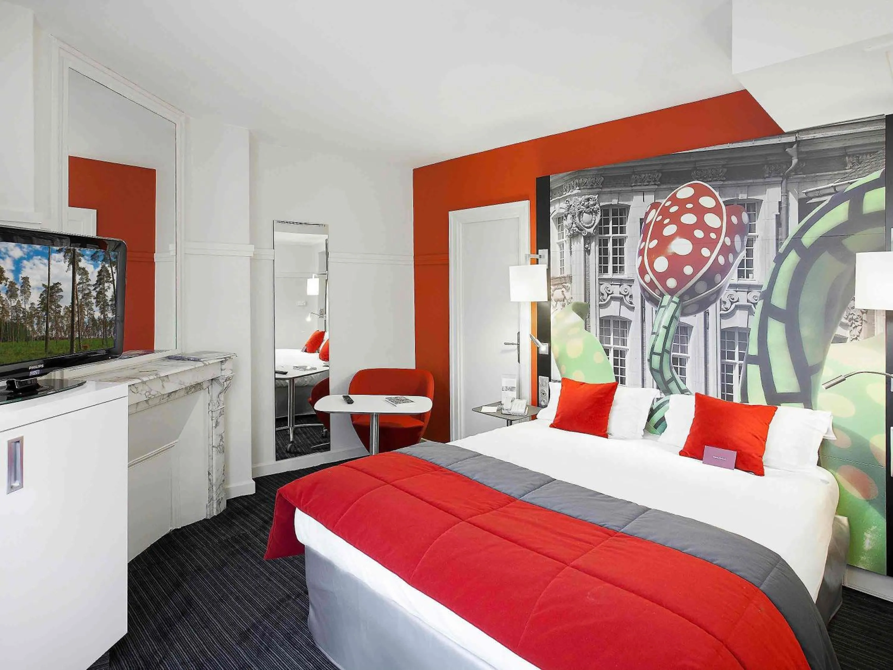 Bedroom, Bed in Mercure Lille Centre Grand Place