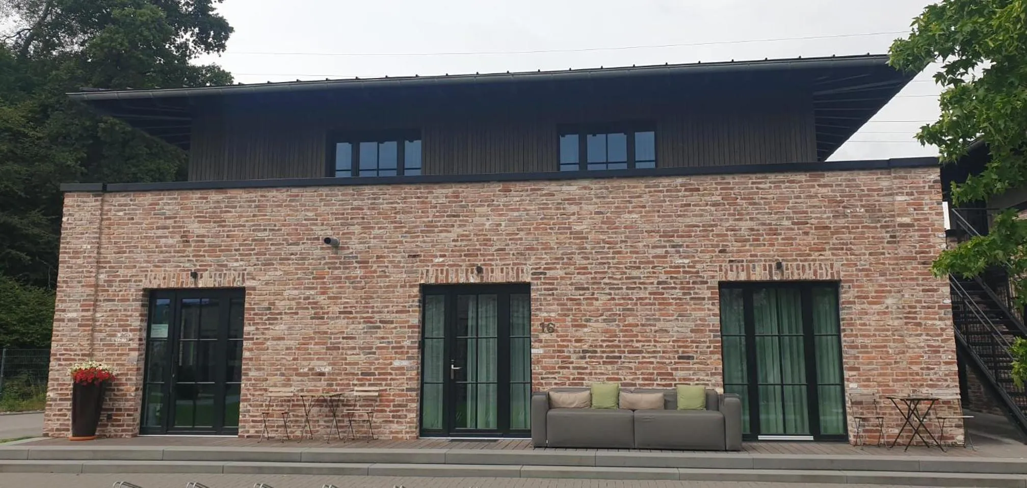 Property building in MotelplusHotel BiggeSeeFront