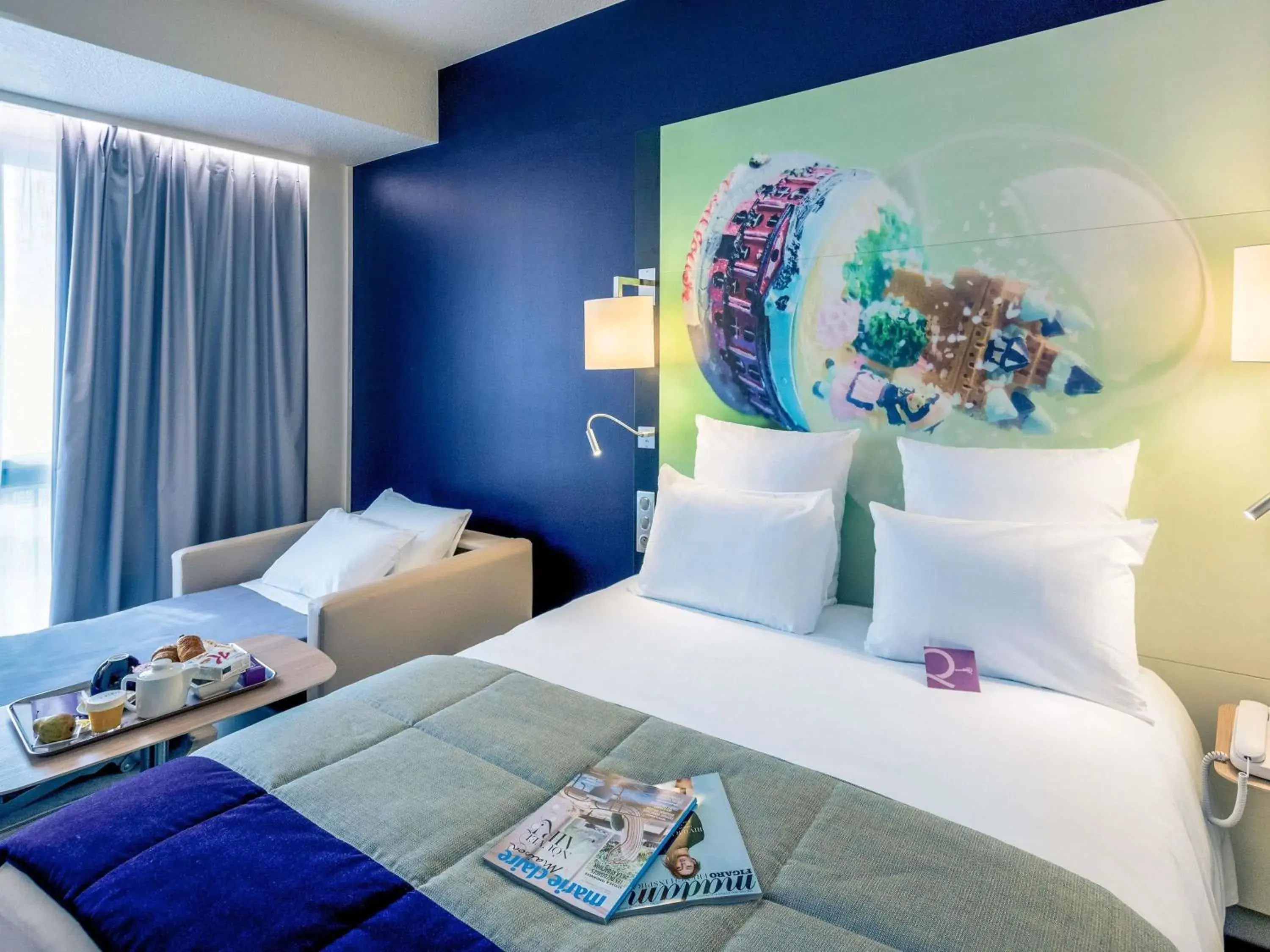 Bedroom, Bed in Mercure Toulouse Centre Saint-Georges Bedroom, Bed in Mercure Toulouse Centre Saint-Georges