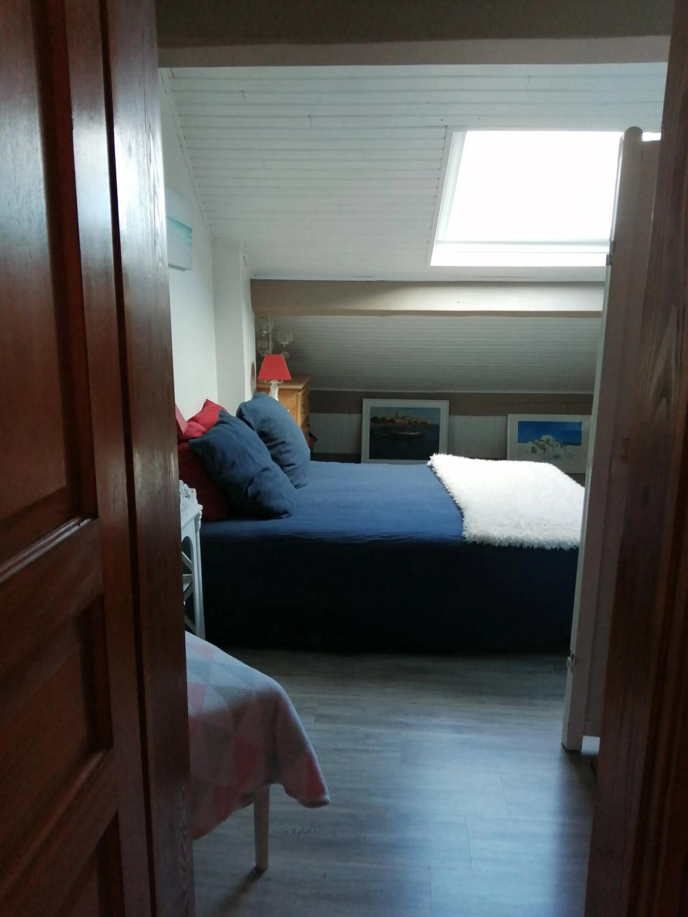 Bed in Chambres d'hôtes le Clos de la Presle