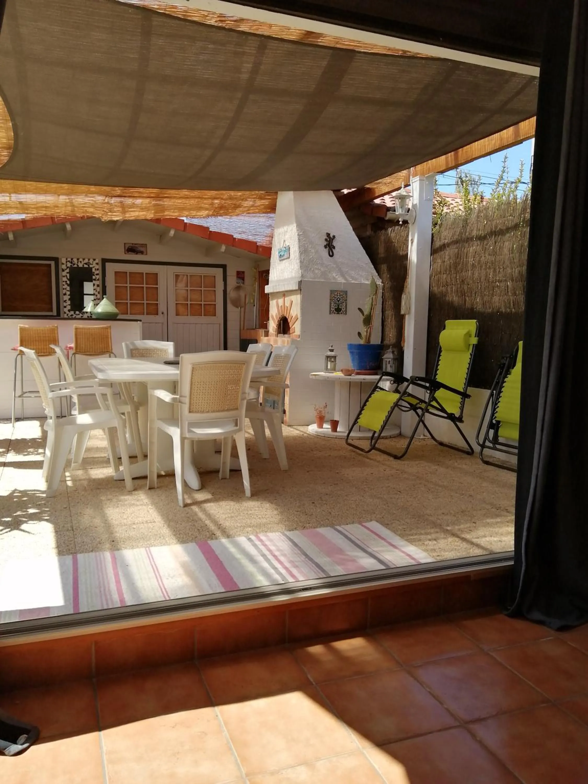 Patio in Chambres d'hôtes le Clos de la Presle